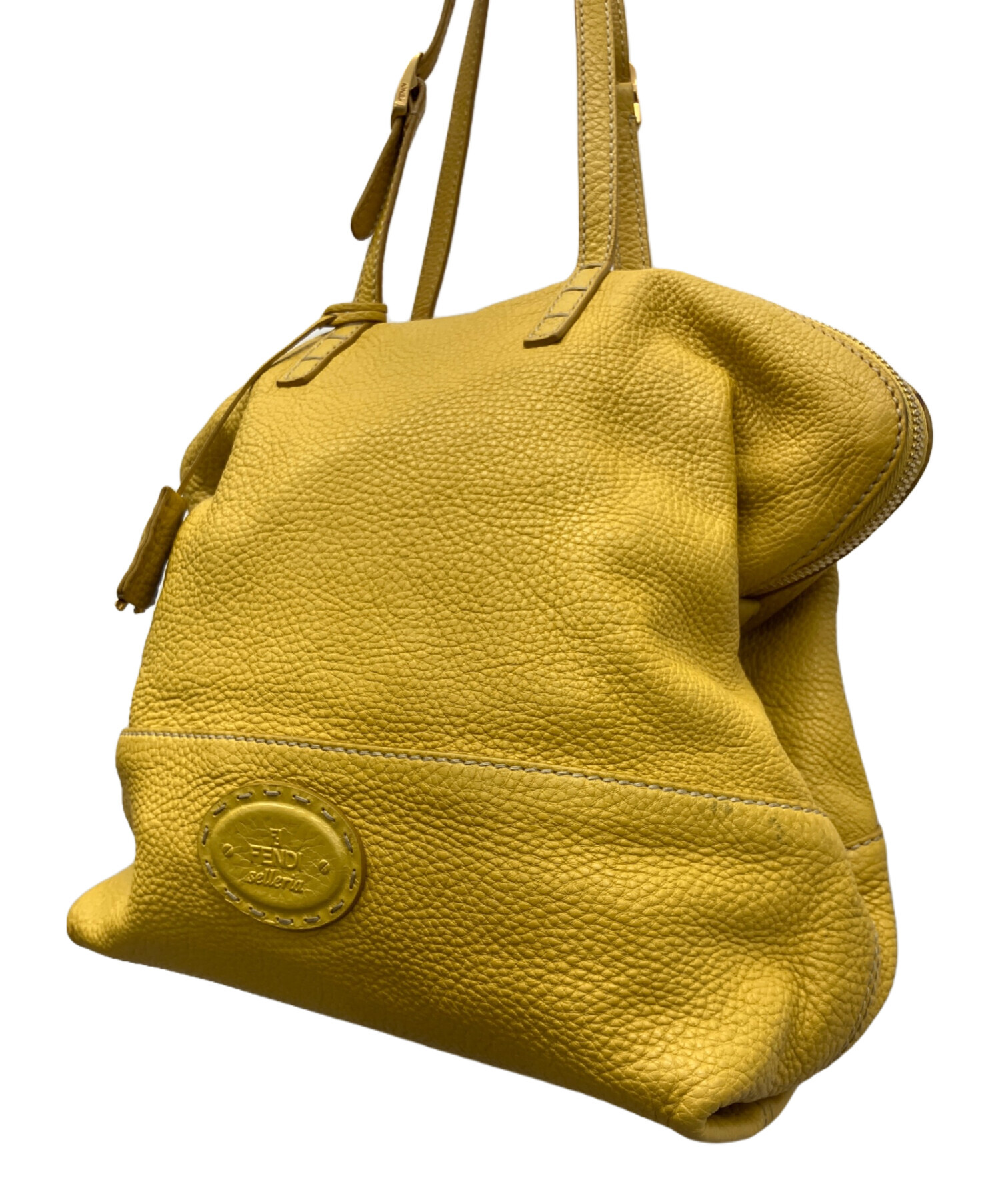 中古・古着通販】FENDI (フェンディ) トートバッグ イエロー｜ブランド