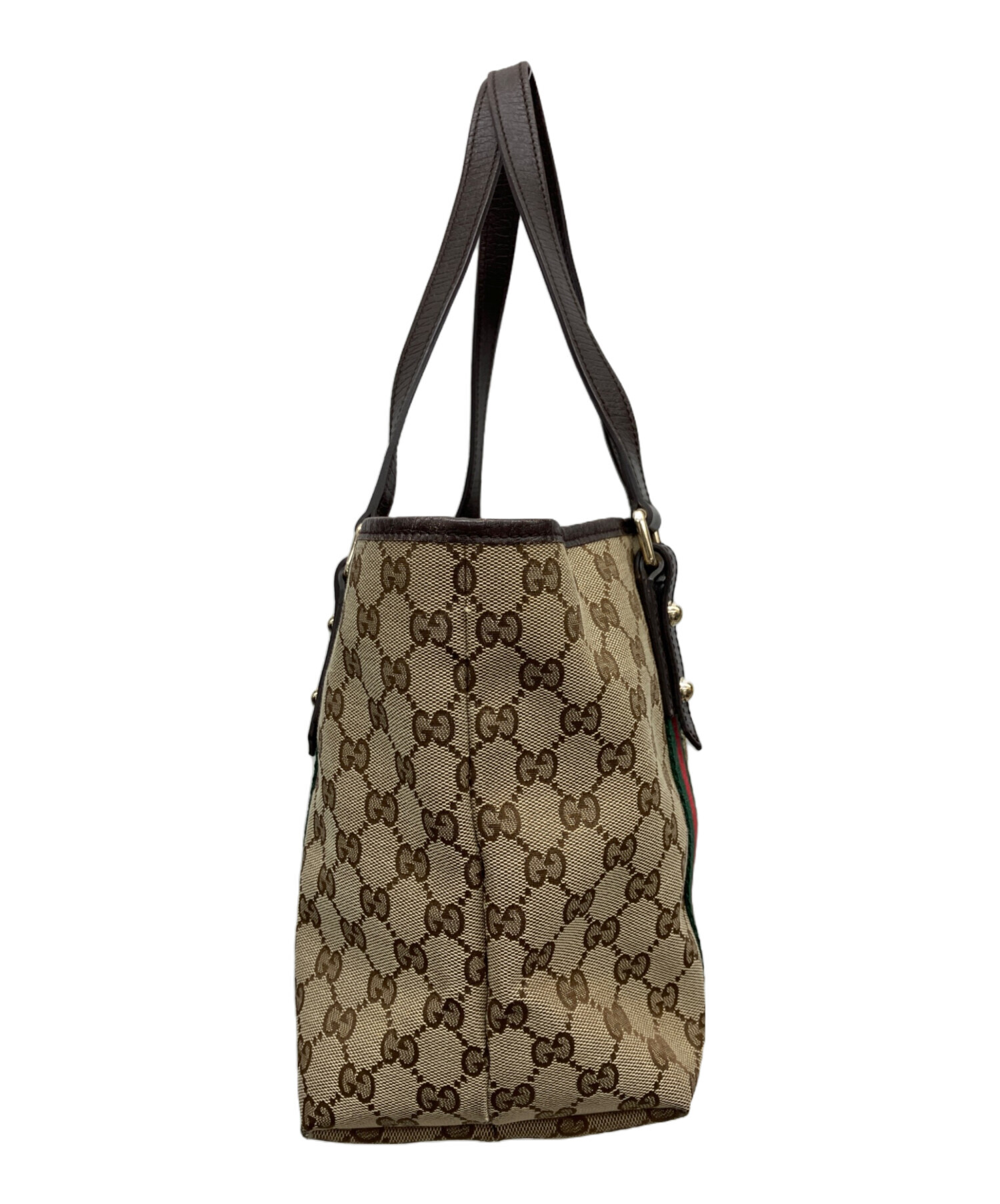 中古・古着通販】GUCCI (グッチ) トートバッグ ベージュ｜ブランド 