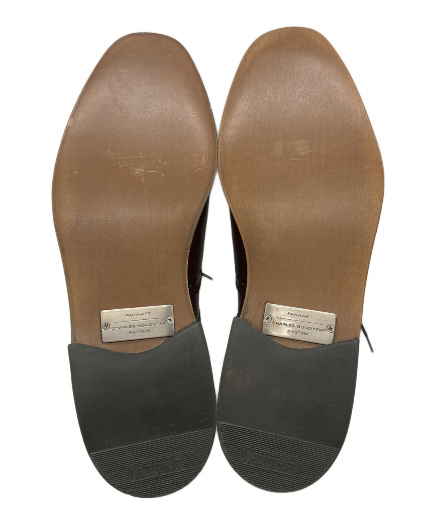 Bally ブラウン ポンチョ Fサイズ 中古・古着通販】BALLY (バリー) ウィングチップシューズ ブラウン