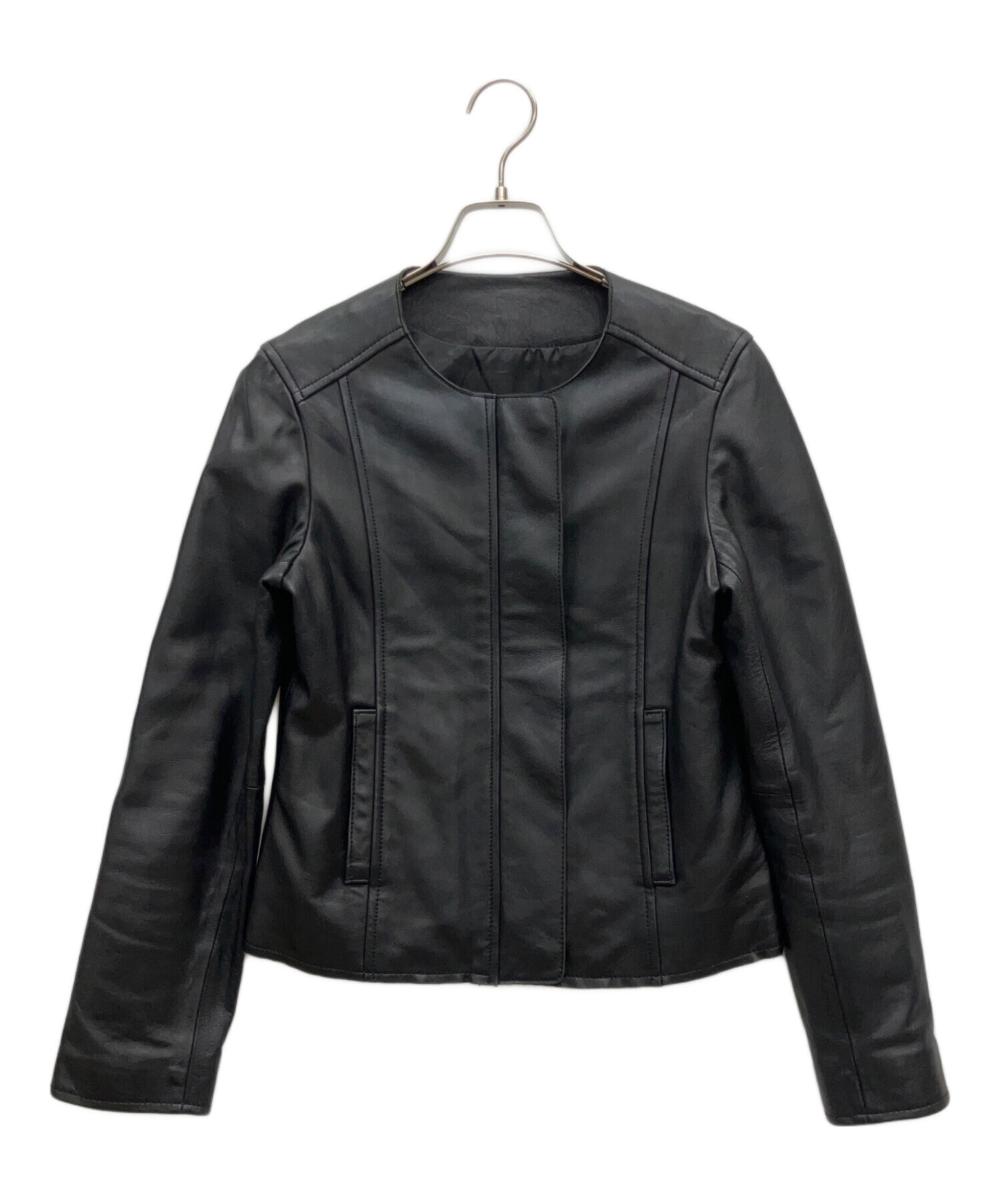 中古・古着通販】もりのがっこう (モリノガッコウ) ラムレザーノー