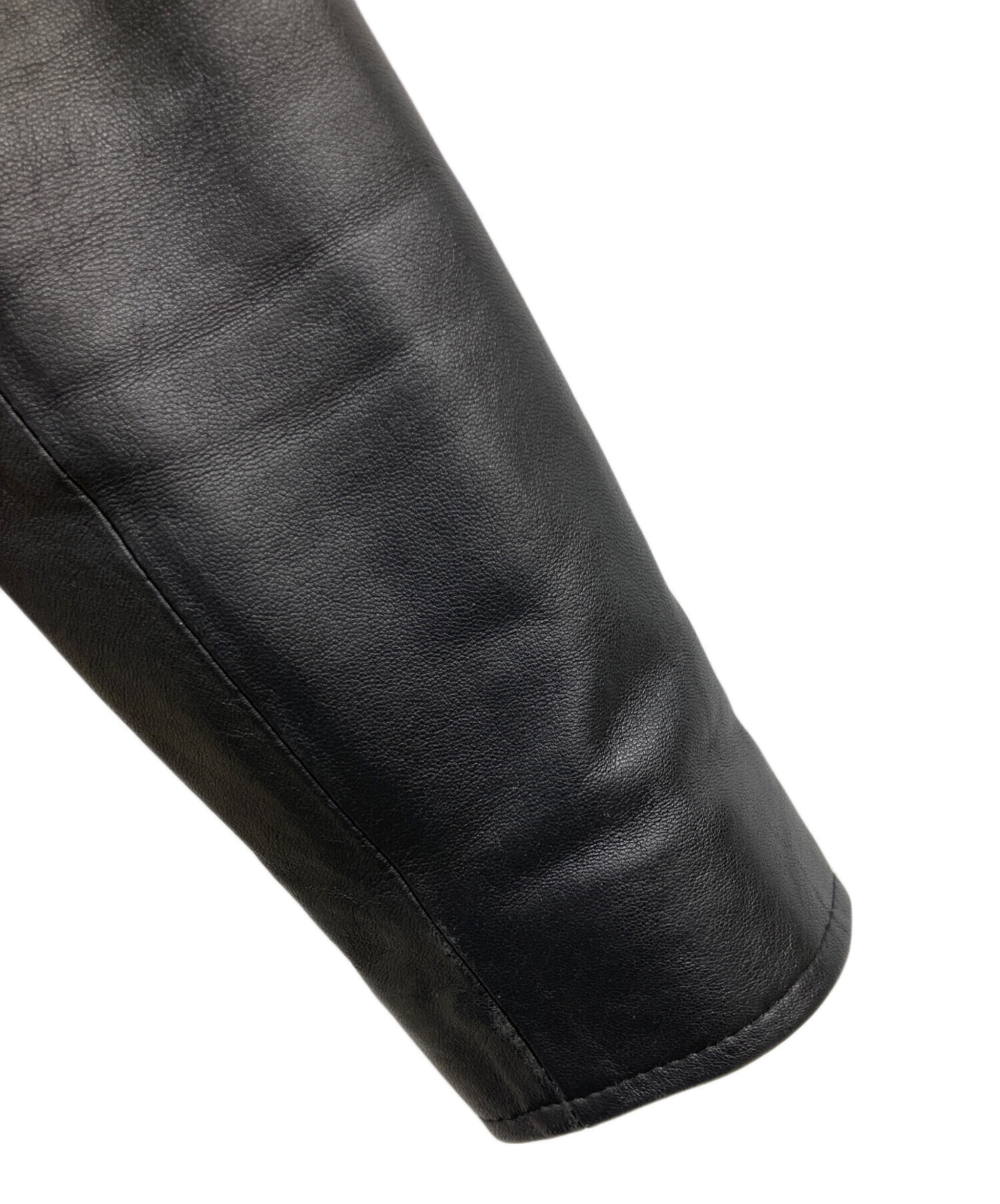 中古・古着通販】もりのがっこう (モリノガッコウ) ラムレザーノー