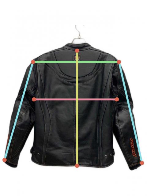 中古・古着通販】HYOD (ヒョウドウ) ライダースジャケット ブラック