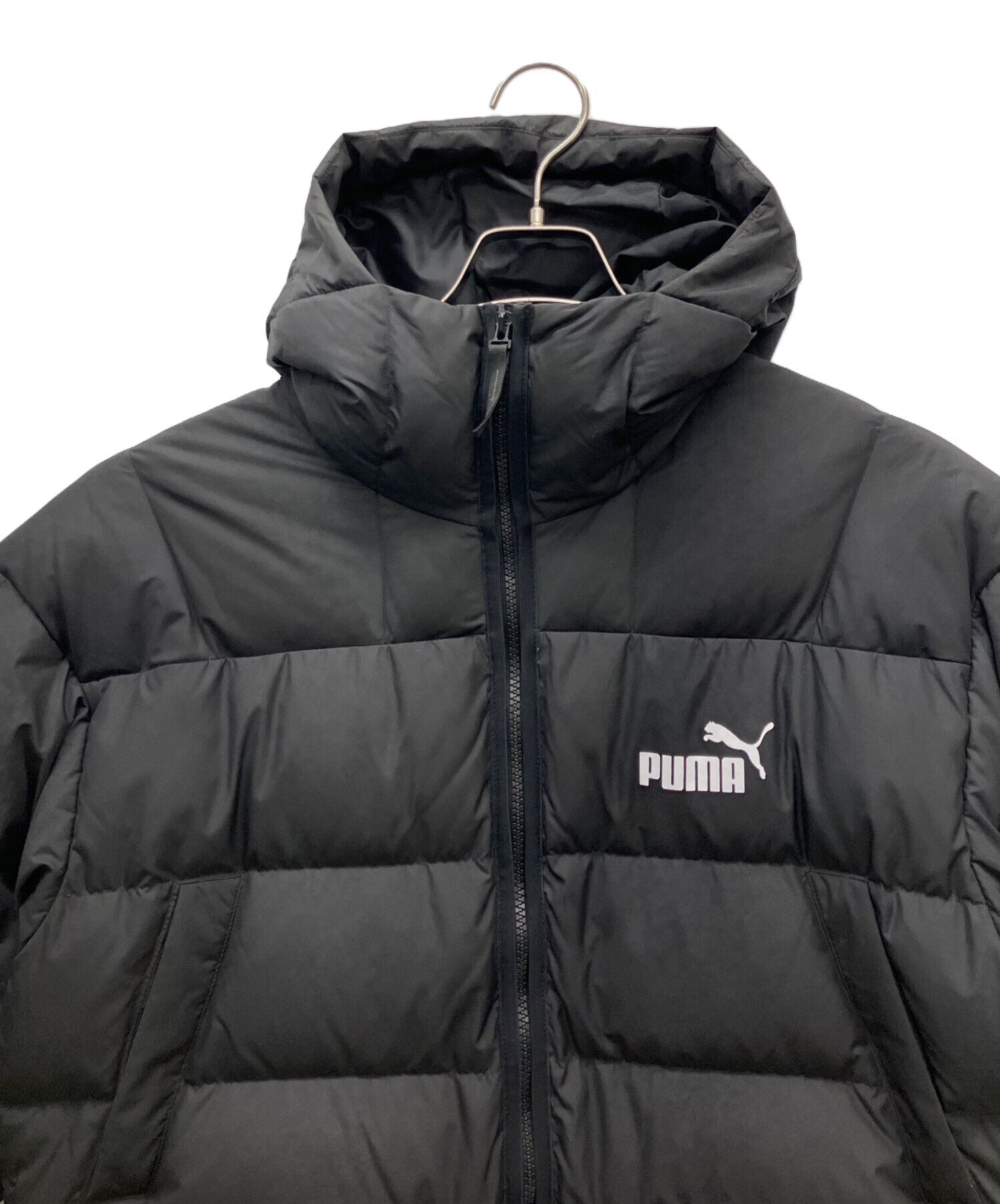 中古・古着通販】PUMA (プーマ) ダウンコート ブラック サイズ:S 