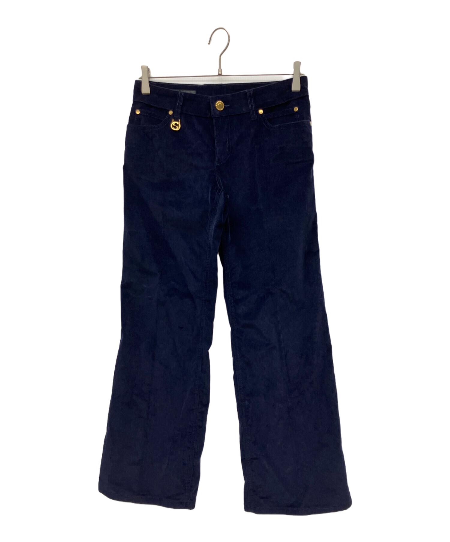 中古・古着通販】GUCCI (グッチ) コーデュロイパンツ ネイビー サイズ