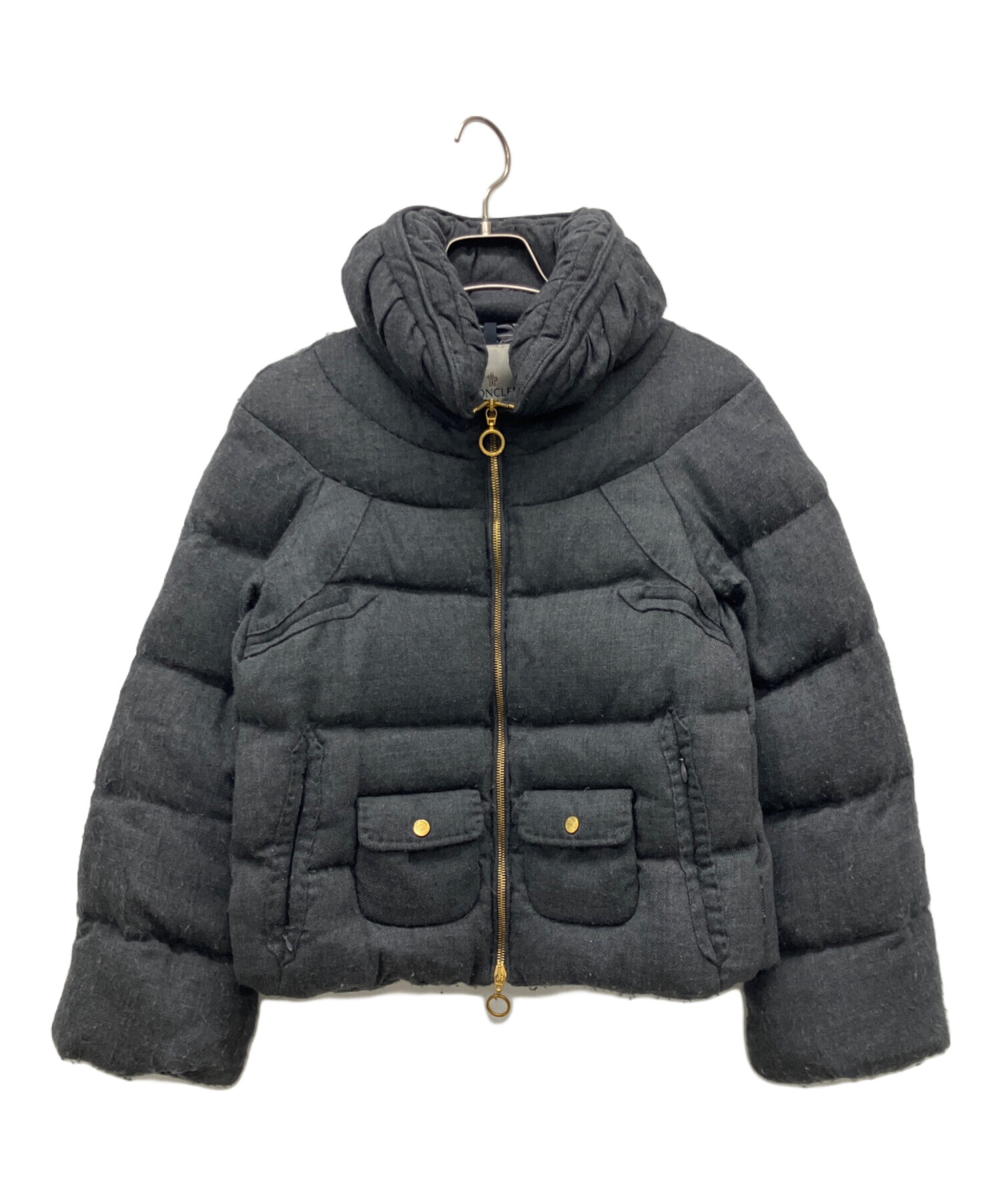 中古・古着通販】MONCLER (モンクレール) ダウンジャケット グレー