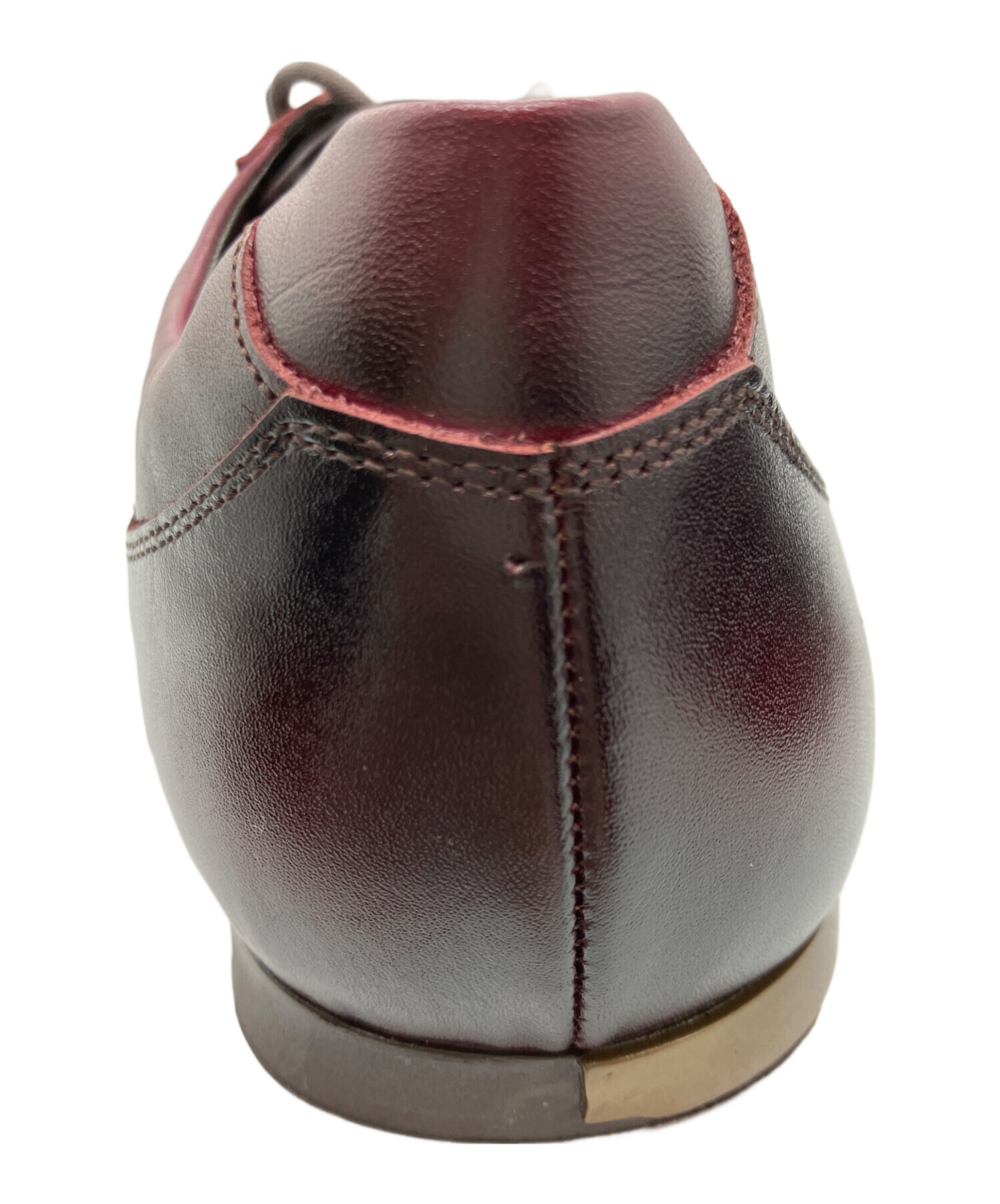 中古・古着通販】Otsuka (オオツカ) レザースニーカー バーガンディー