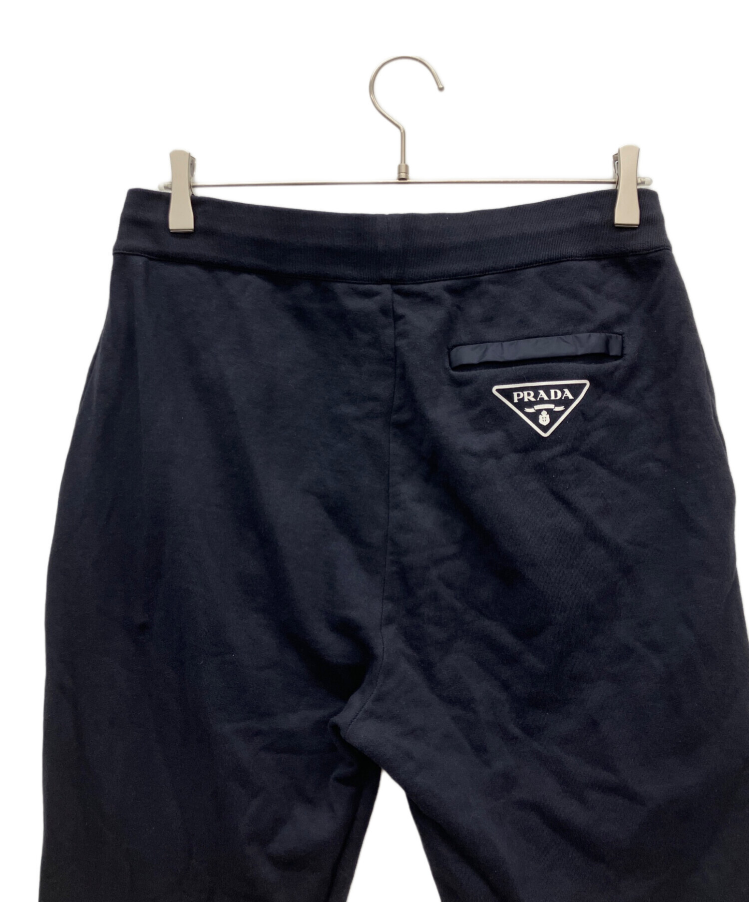中古・古着通販】PRADA (プラダ) スウェットパンツ ブラック サイズ:L