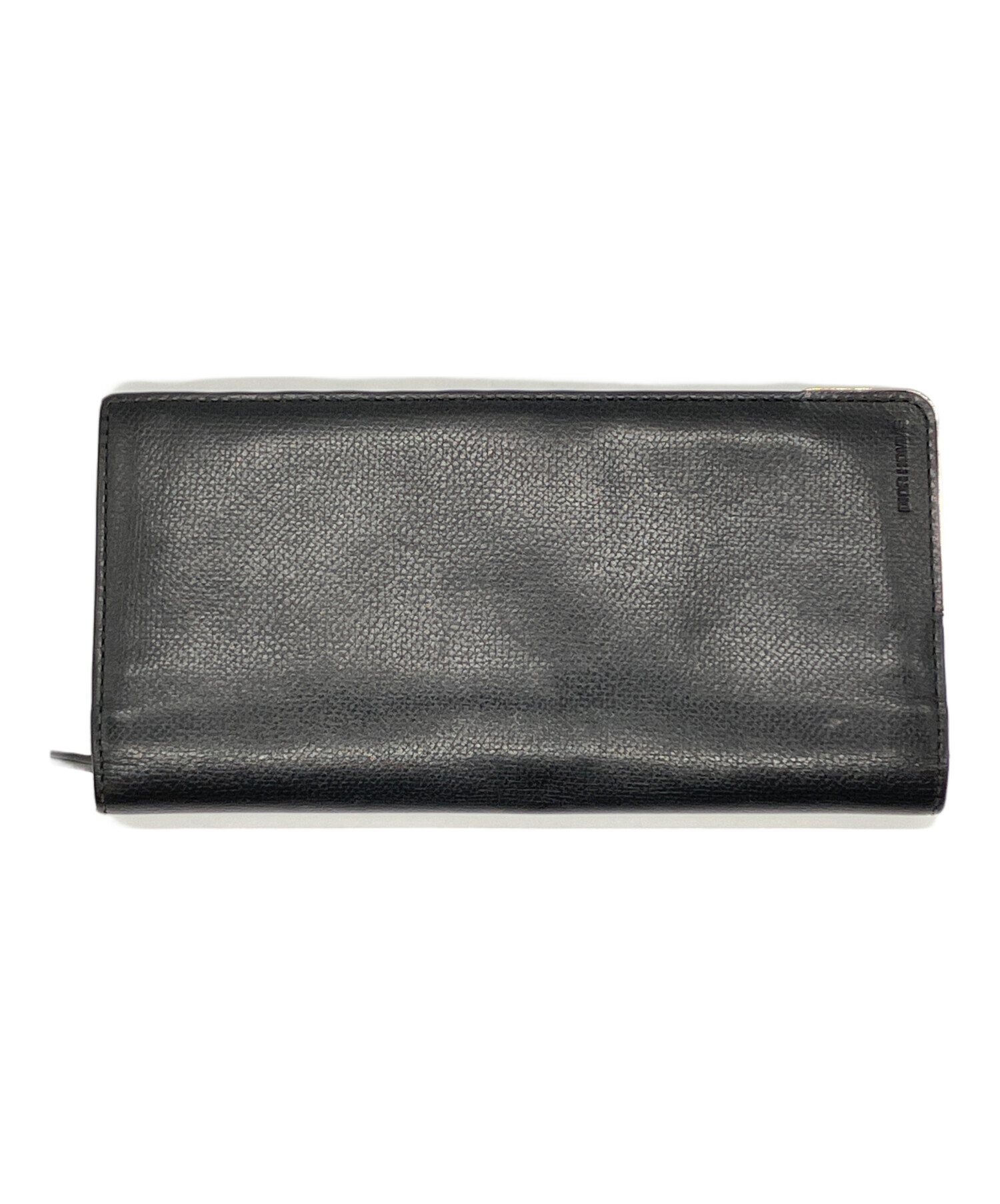 DIOR HOMME クリスチャンディオール メンズ 長財布 美USED 中古・古着通販】DIOR HOMME (ディオール オム) 長財布 ブラック