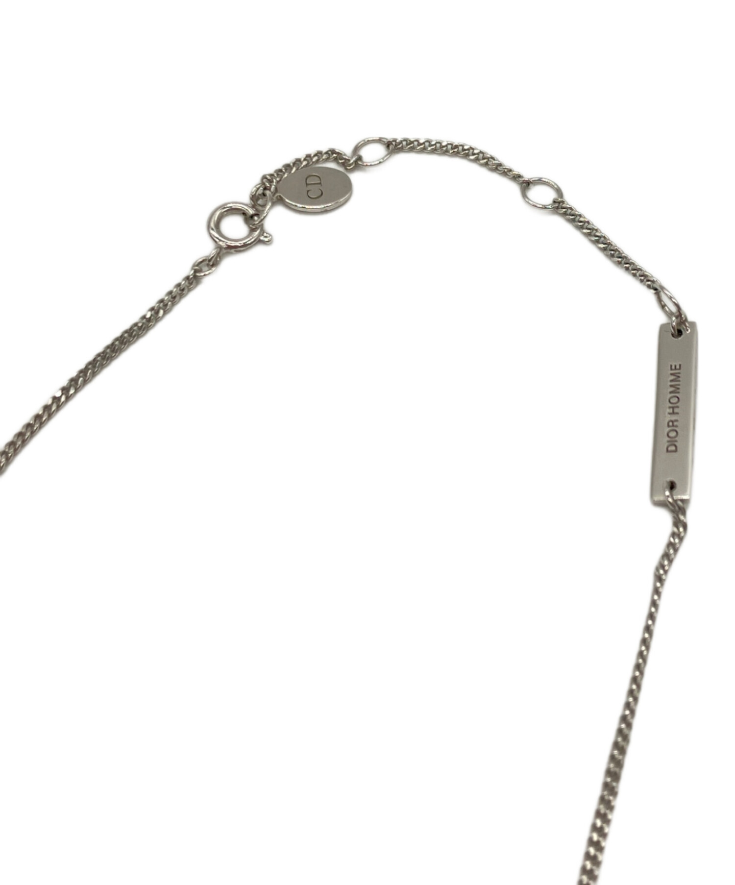 中古・古着通販】DIOR HOMME (ディオール オム) ネックレス シルバー