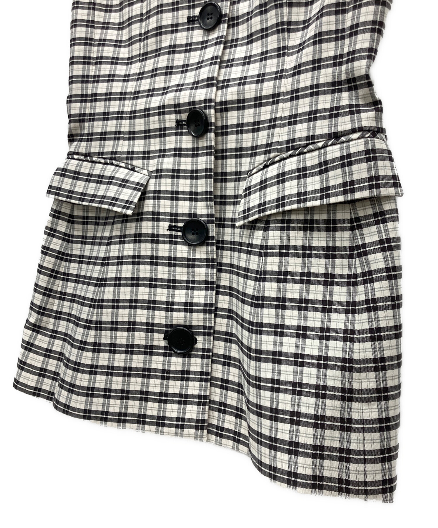 seven ten by MIHO KAWAHITO 　ジレ 中古・古着通販】SEVEN TEN by MIHO KAWAHITO (セブン テン バイ ミホ