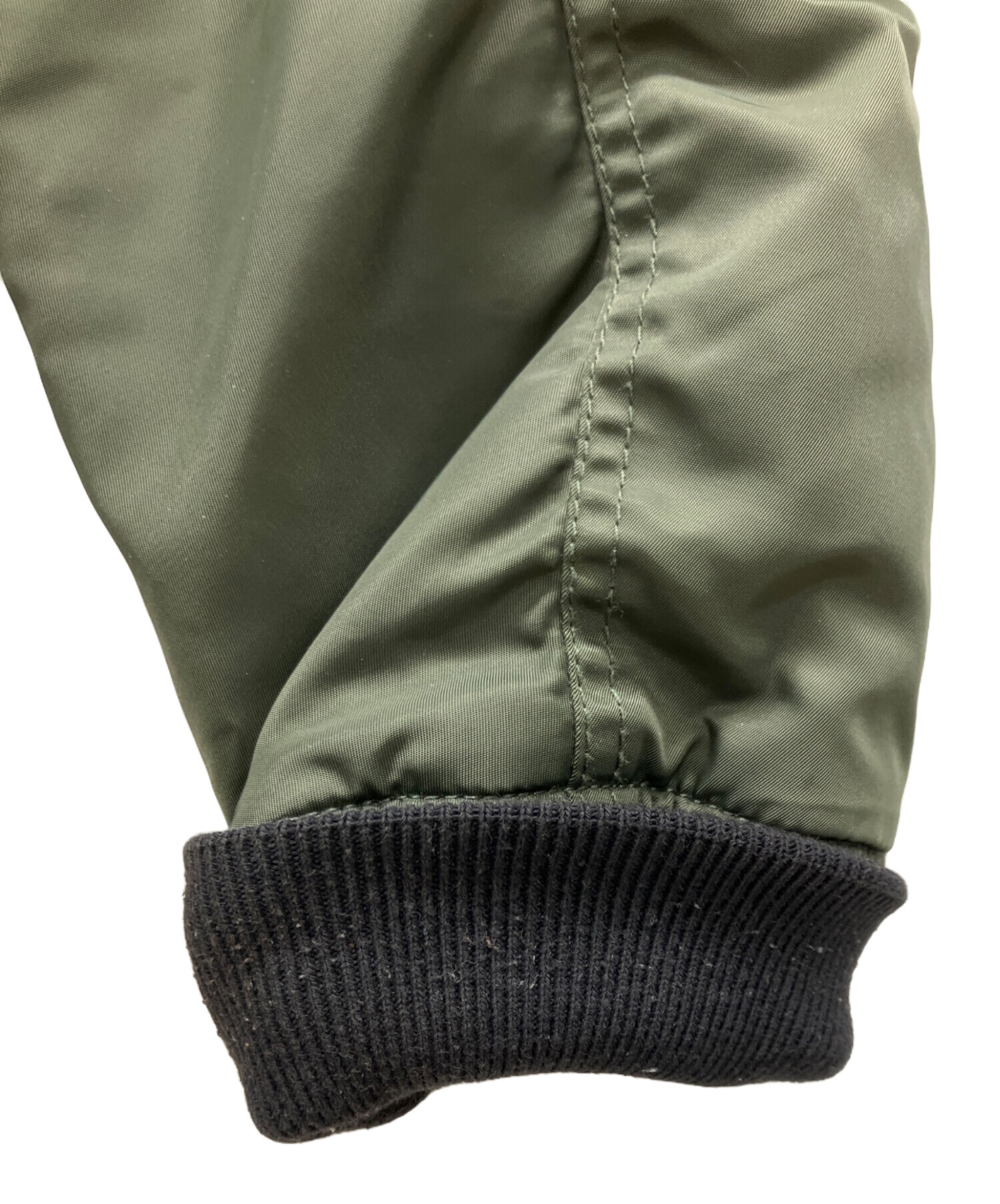 中古・古着通販】DIESEL (ディーゼル) MA-1ジャケット カーキ サイズ:L