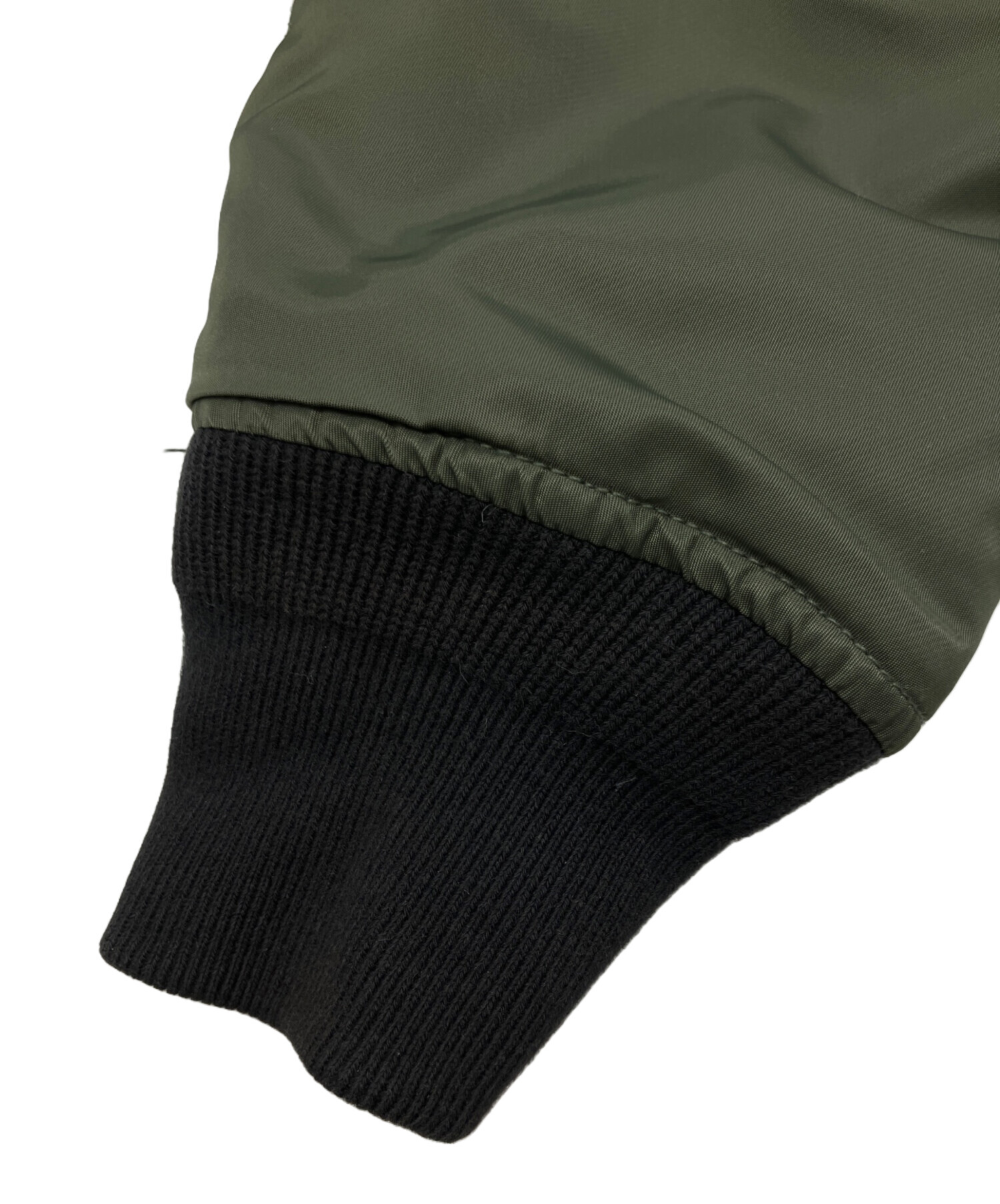 中古・古着通販】DIESEL (ディーゼル) MA-1ジャケット カーキ サイズ:L