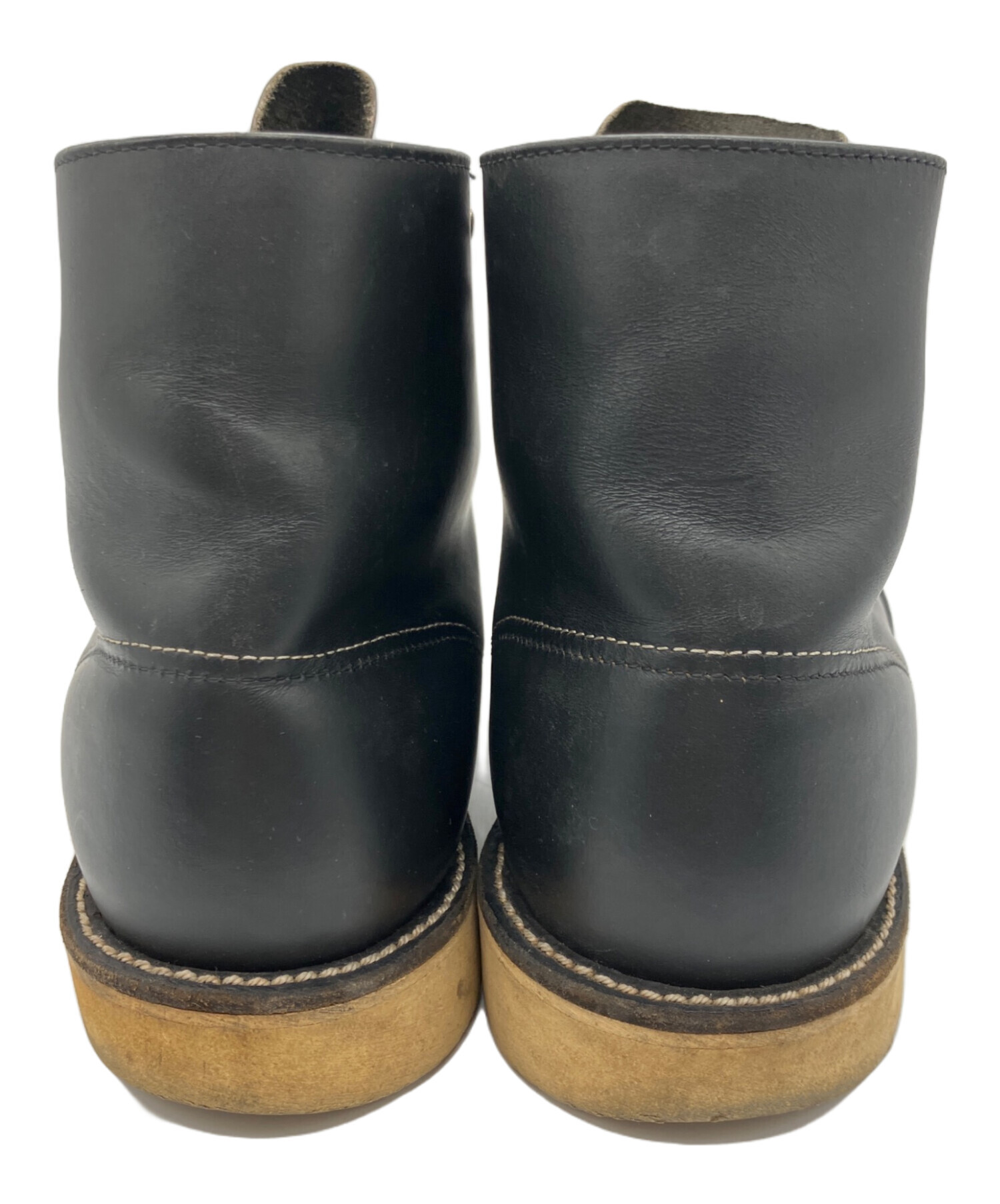 中古・古着通販】RED WING (レッドウィング) レザーブーツ ブラック