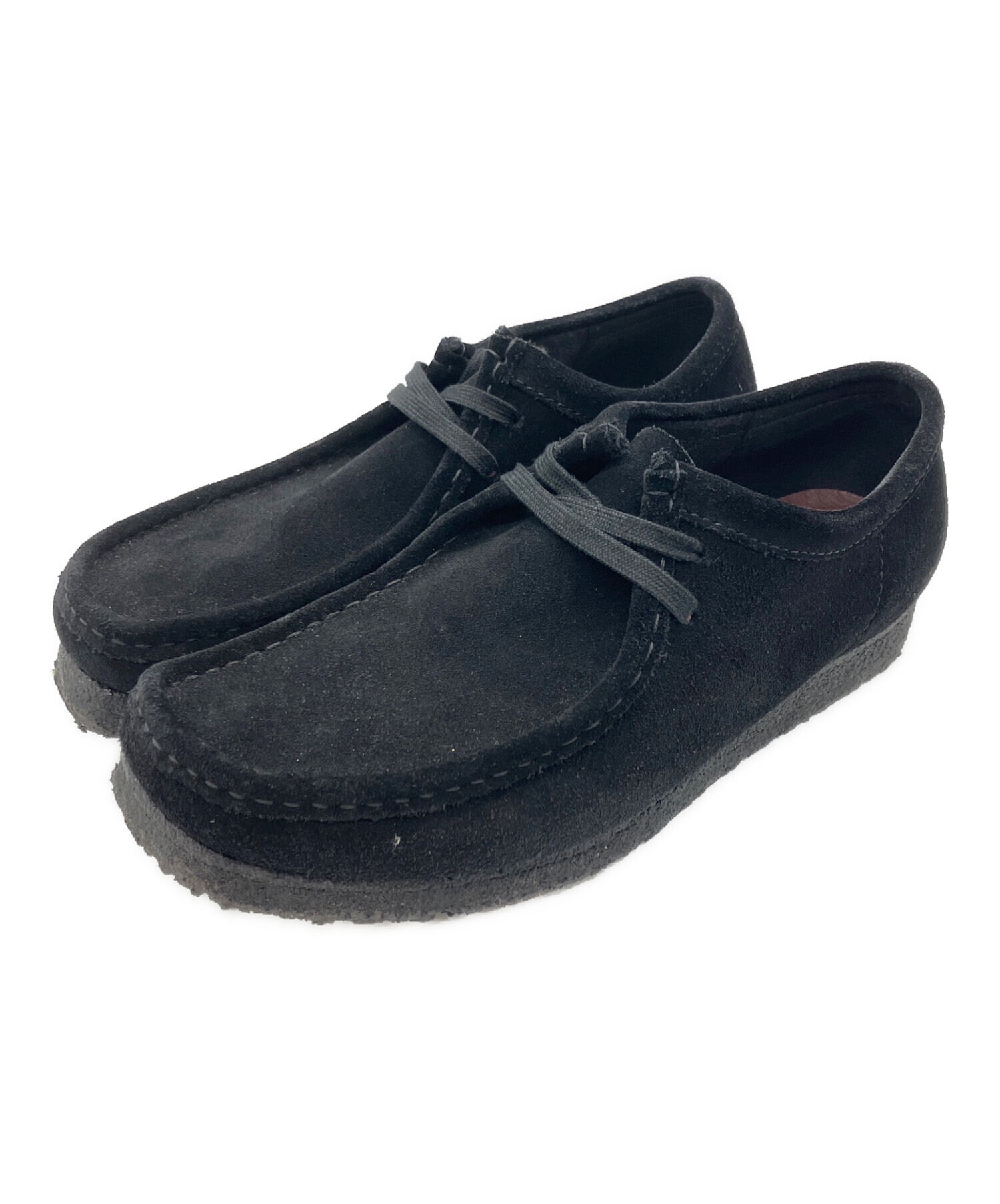 中古・古着通販】CLARKS (クラークス) ワラビーシューズ ブラック