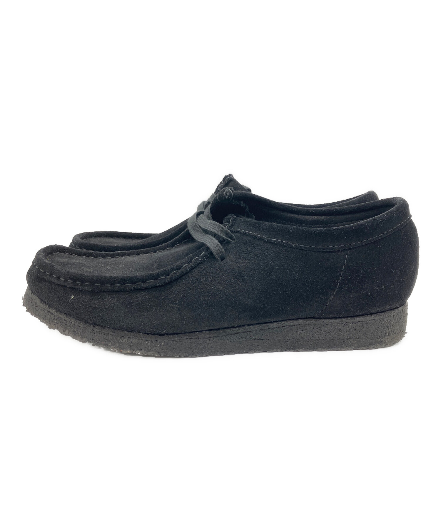 Clarks ワラビー 26cm 中古・古着通販】CLARKS (クラークス) ワラビーシューズ ブラック