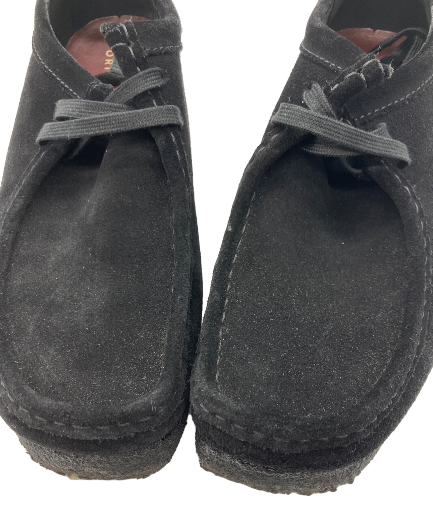 中古・古着通販】CLARKS (クラークス) ワラビーシューズ ブラック