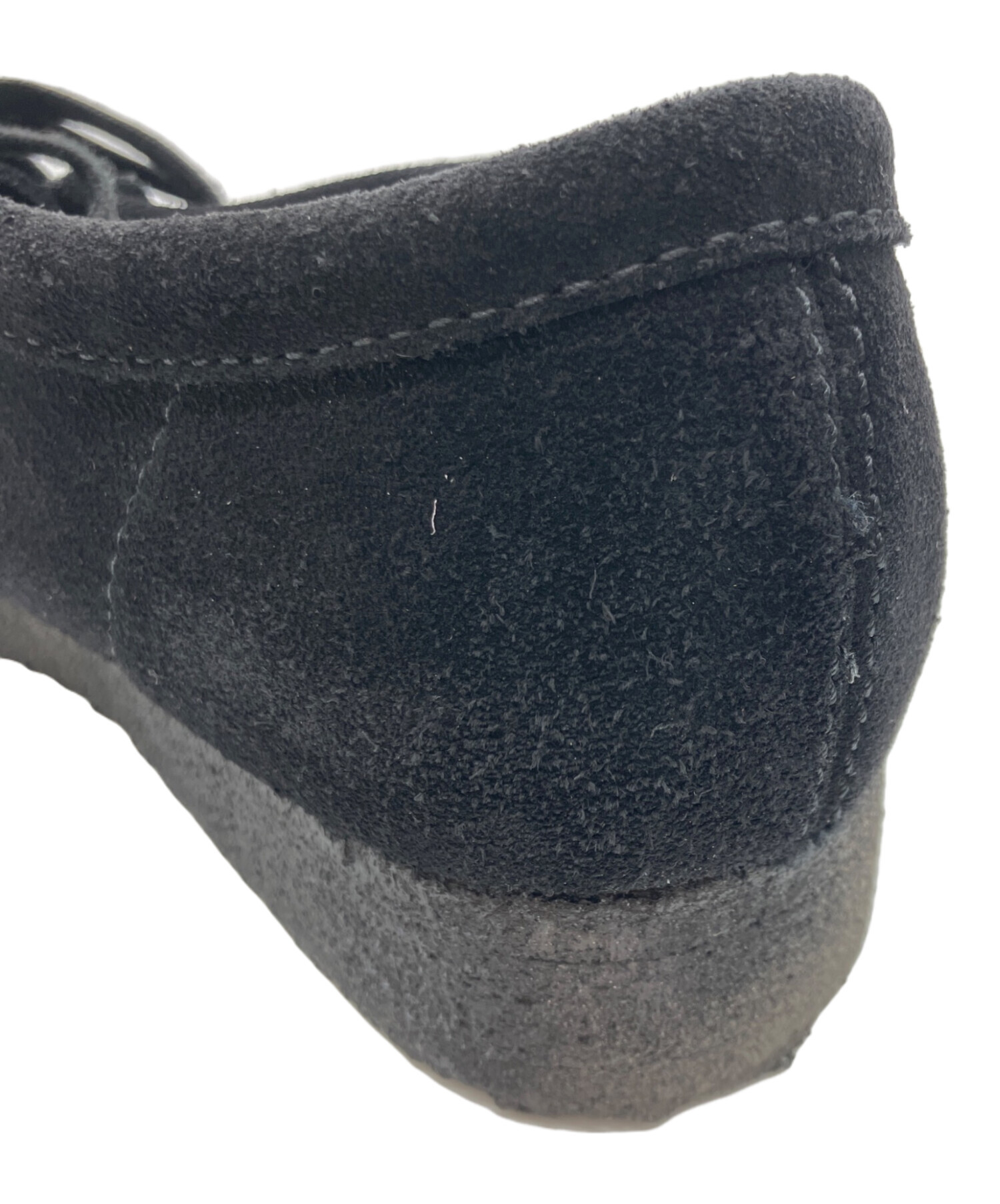 中古・古着通販】CLARKS (クラークス) ワラビーシューズ ブラック