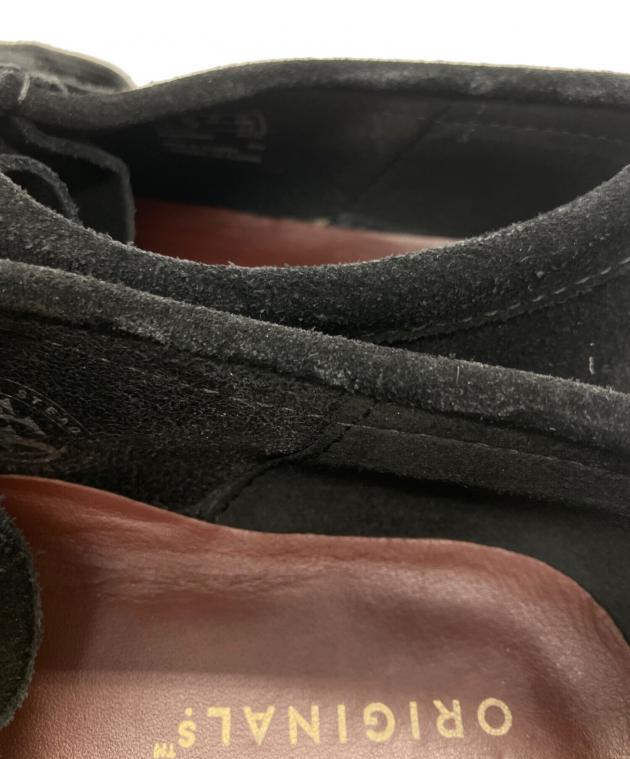 中古・古着通販】CLARKS (クラークス) ワラビーシューズ ブラック