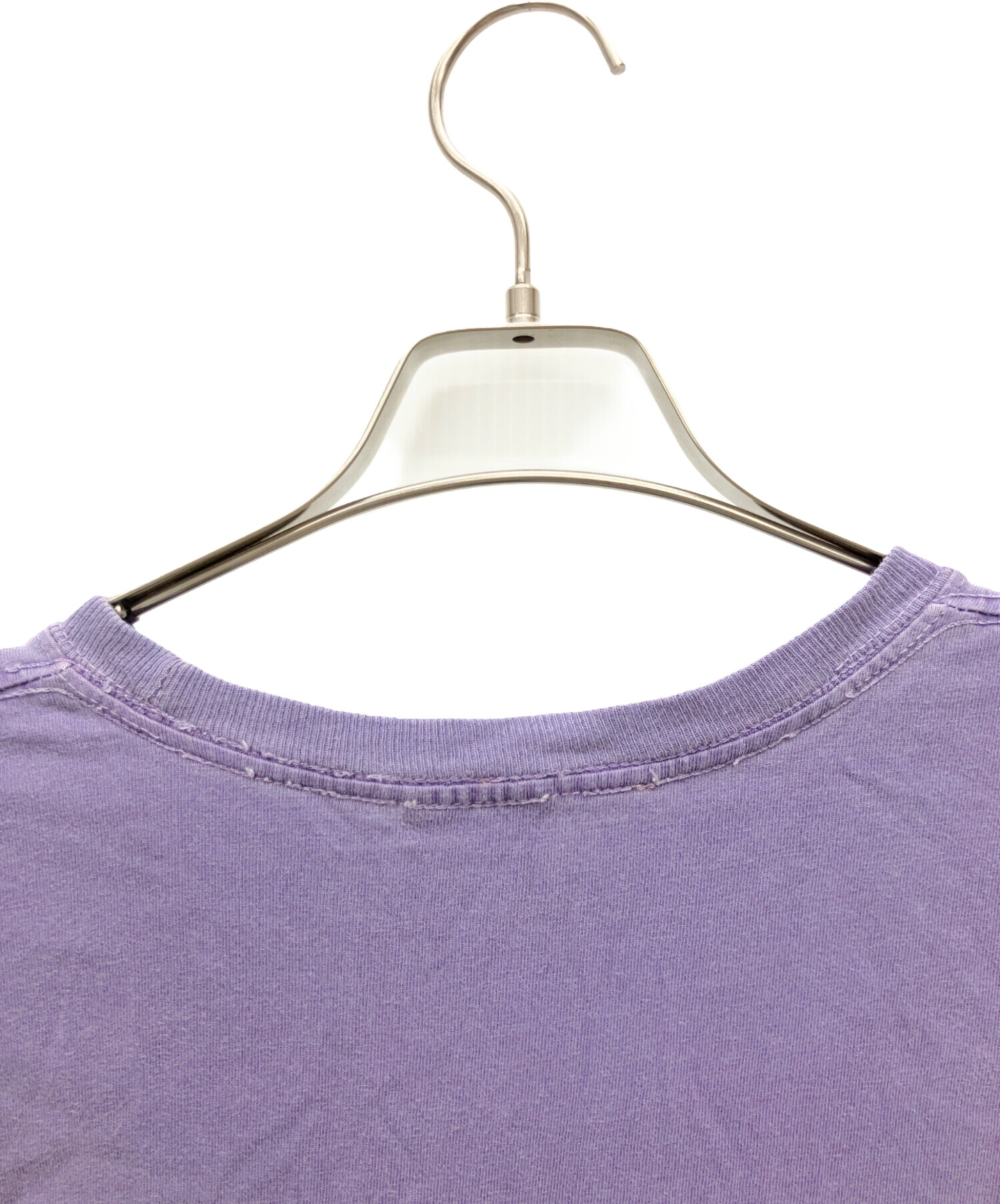 中古・古着通販】stussy (ステューシー) 半袖Tシャツ パープル サイズ