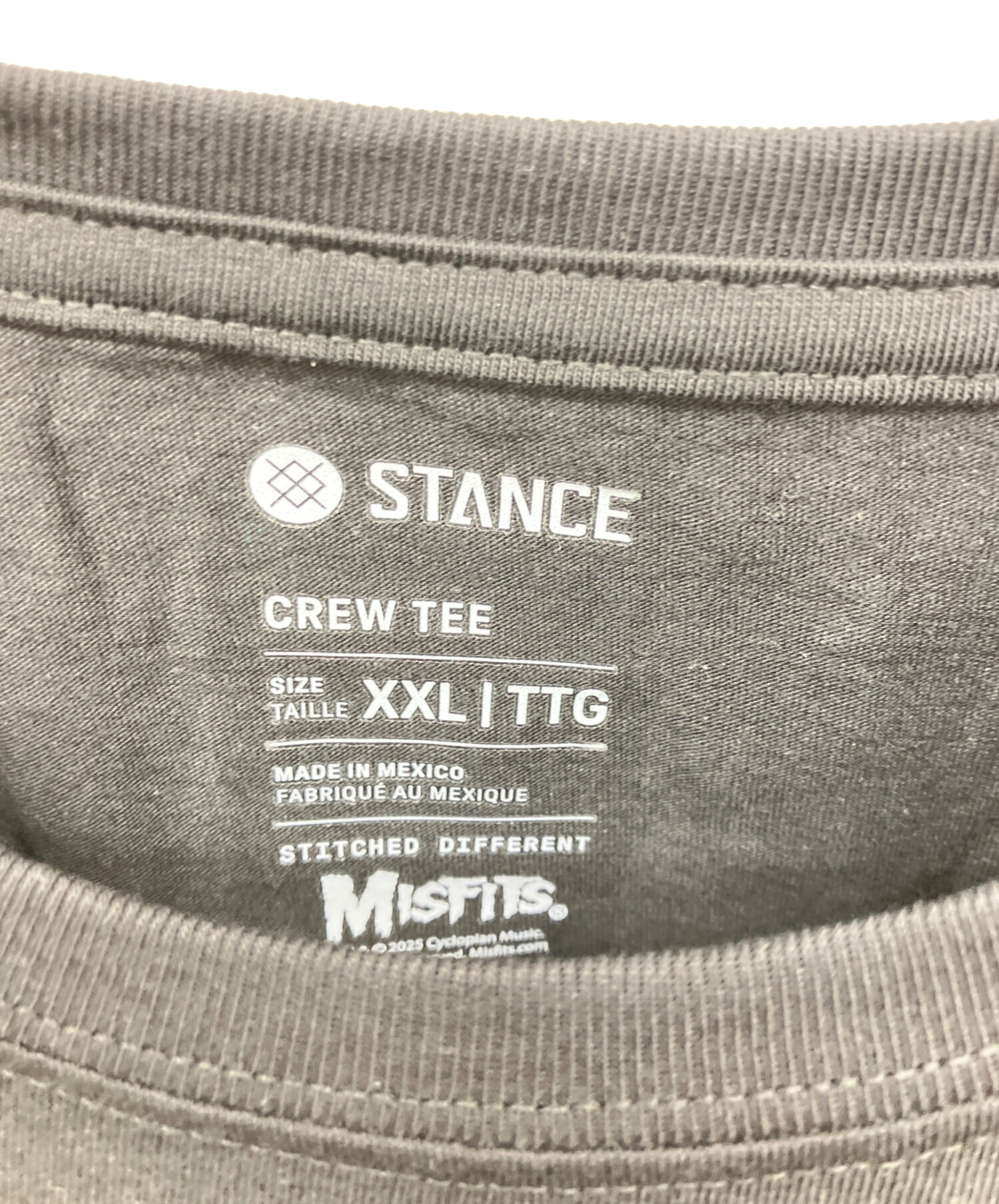 中古・古着通販】Stance (スタンス) MISFITS (ミスフィッツ) 半袖