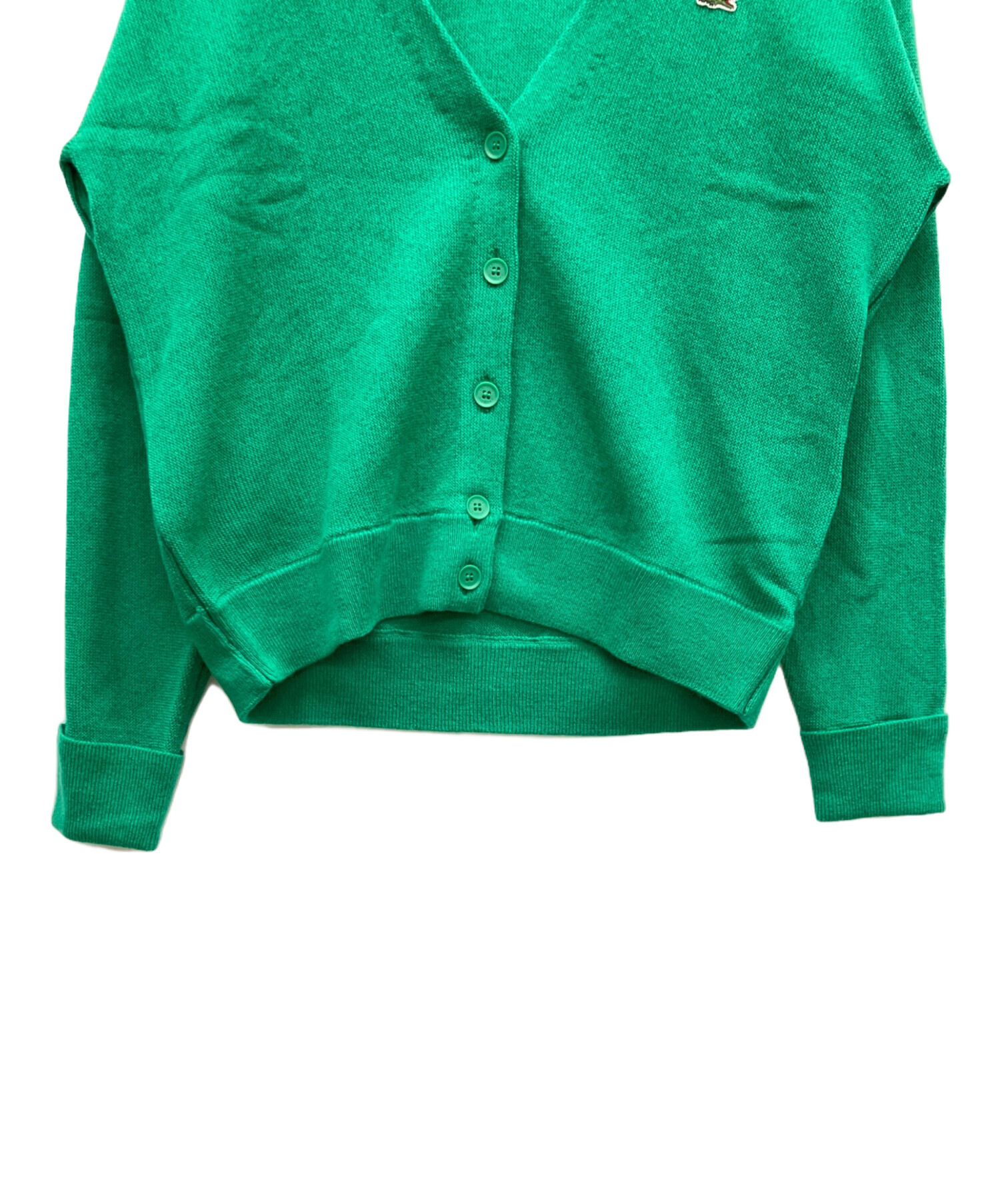 中古・古着通販】LACOSTE (ラコステ) プレーンVネックニット