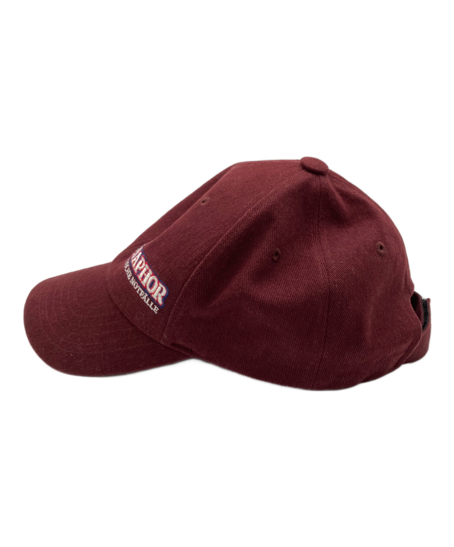 帽子 GADID ANONIEM ZHOK / BURGUNDY 中古・古着通販】GADIO ANONIEM (ガディッド アノニム) キャップ
