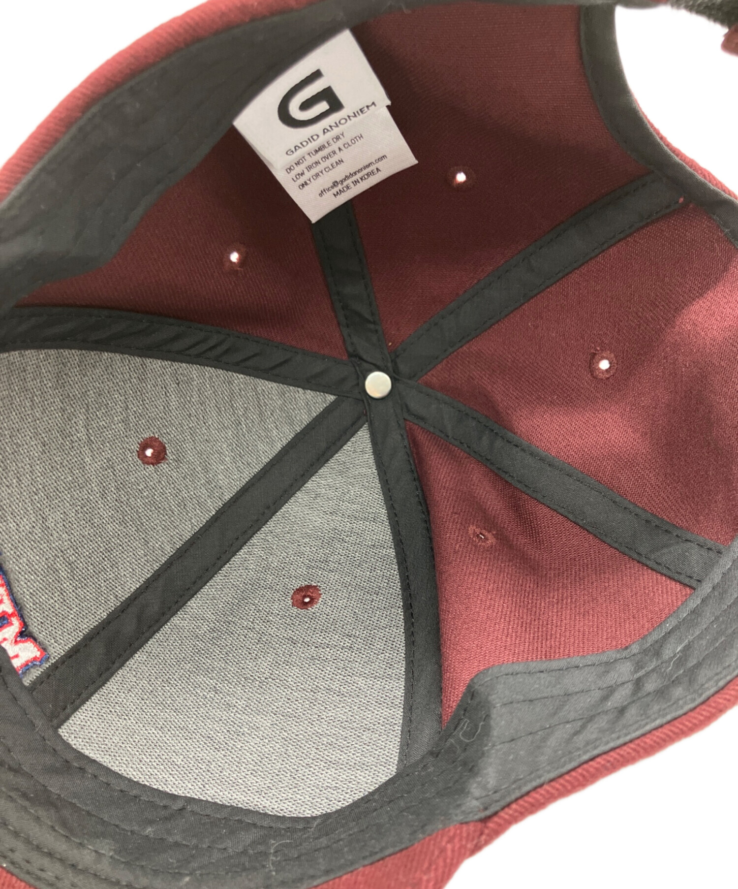 中古・古着通販】GADIO ANONIEM (ガディッド アノニム) キャップ