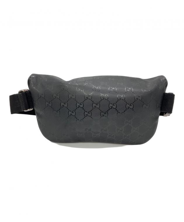 中古・古着通販】GUCCI (グッチ) ウエストバッグ ブラック｜ブランド