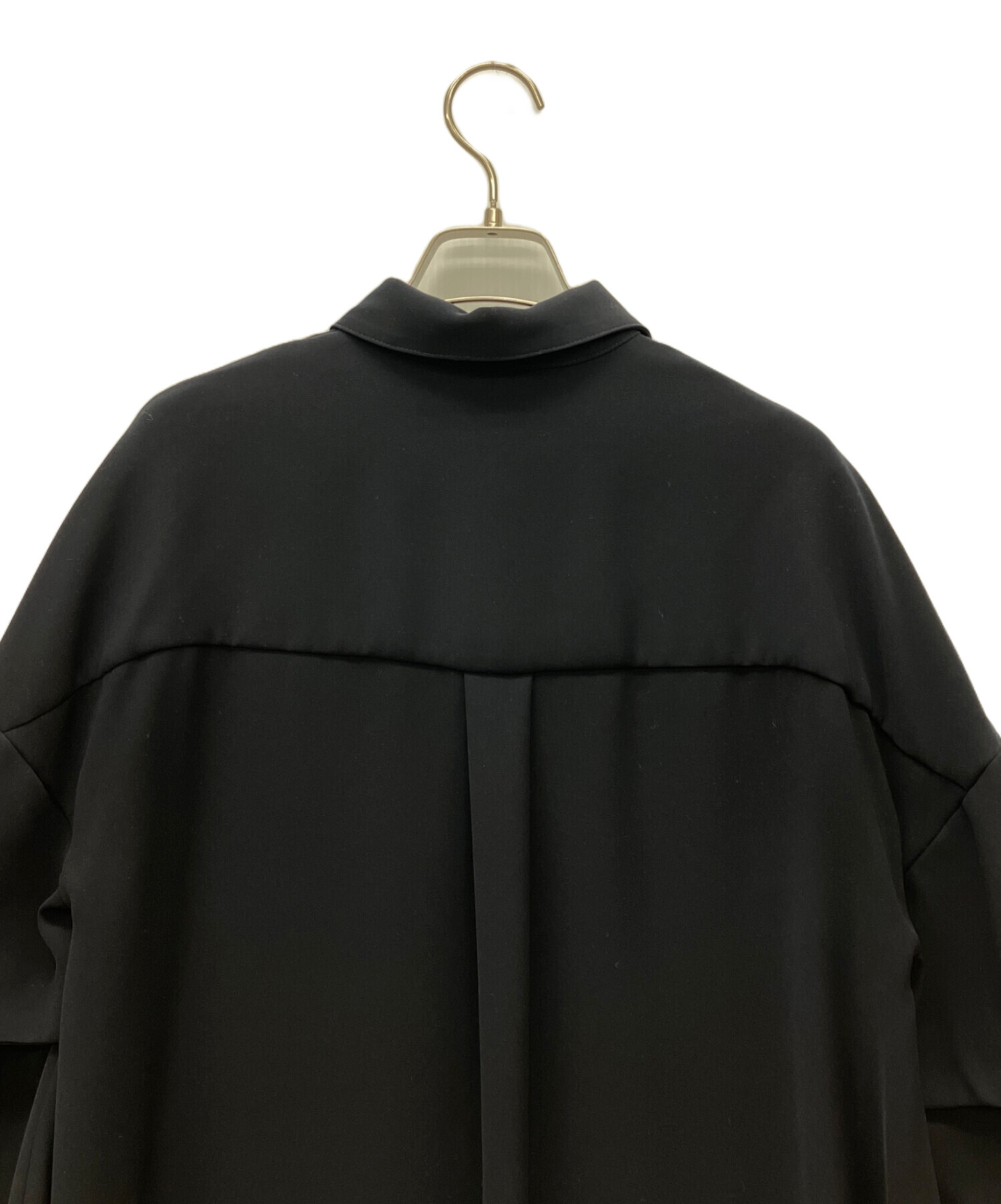 中古・古着通販】ENFOLD (エンフォルド) PEツイル フレア シャツドレス