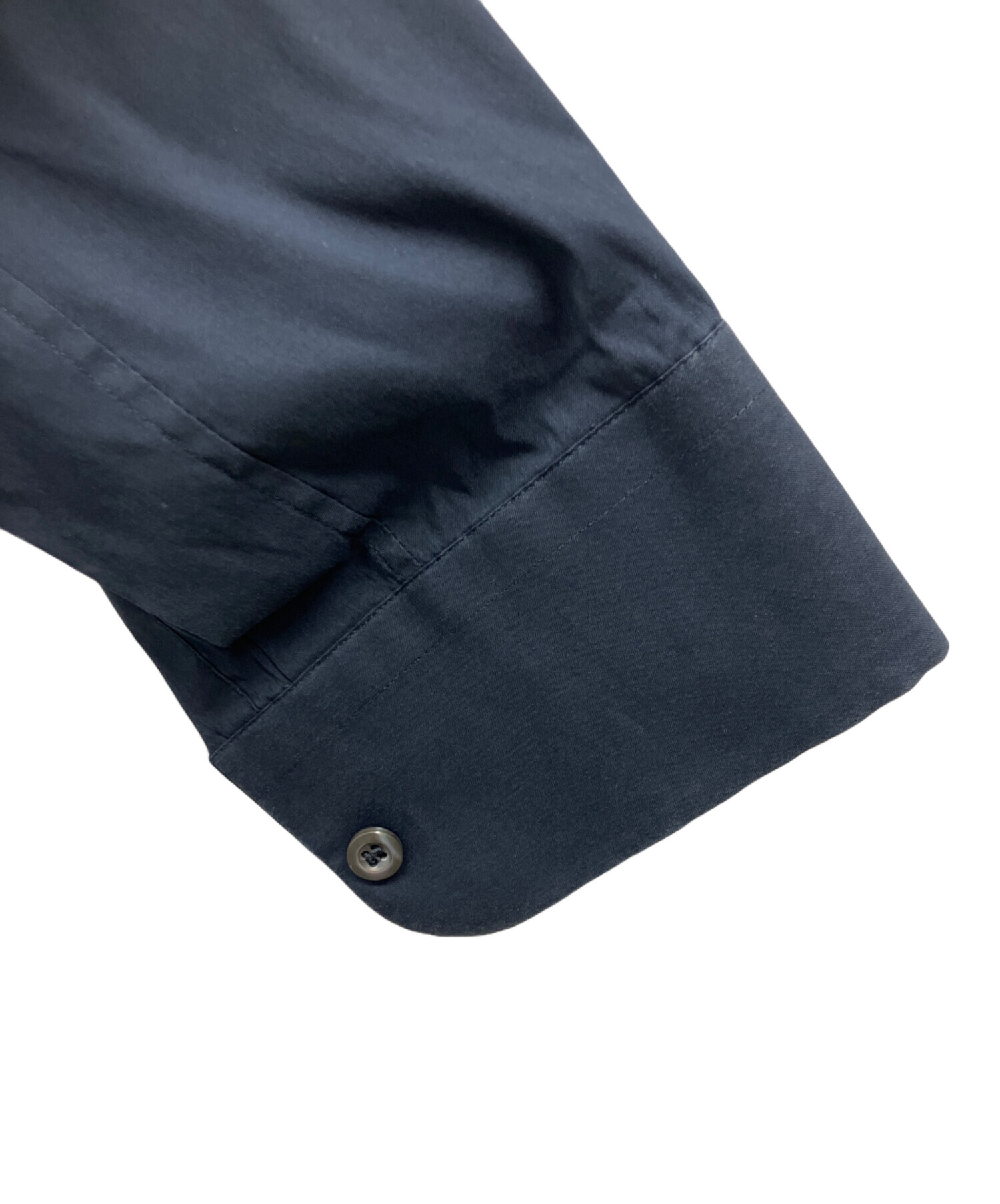 中古・古着通販】PRADA (プラダ) 長袖シャツ ネイビー サイズ:41/16
