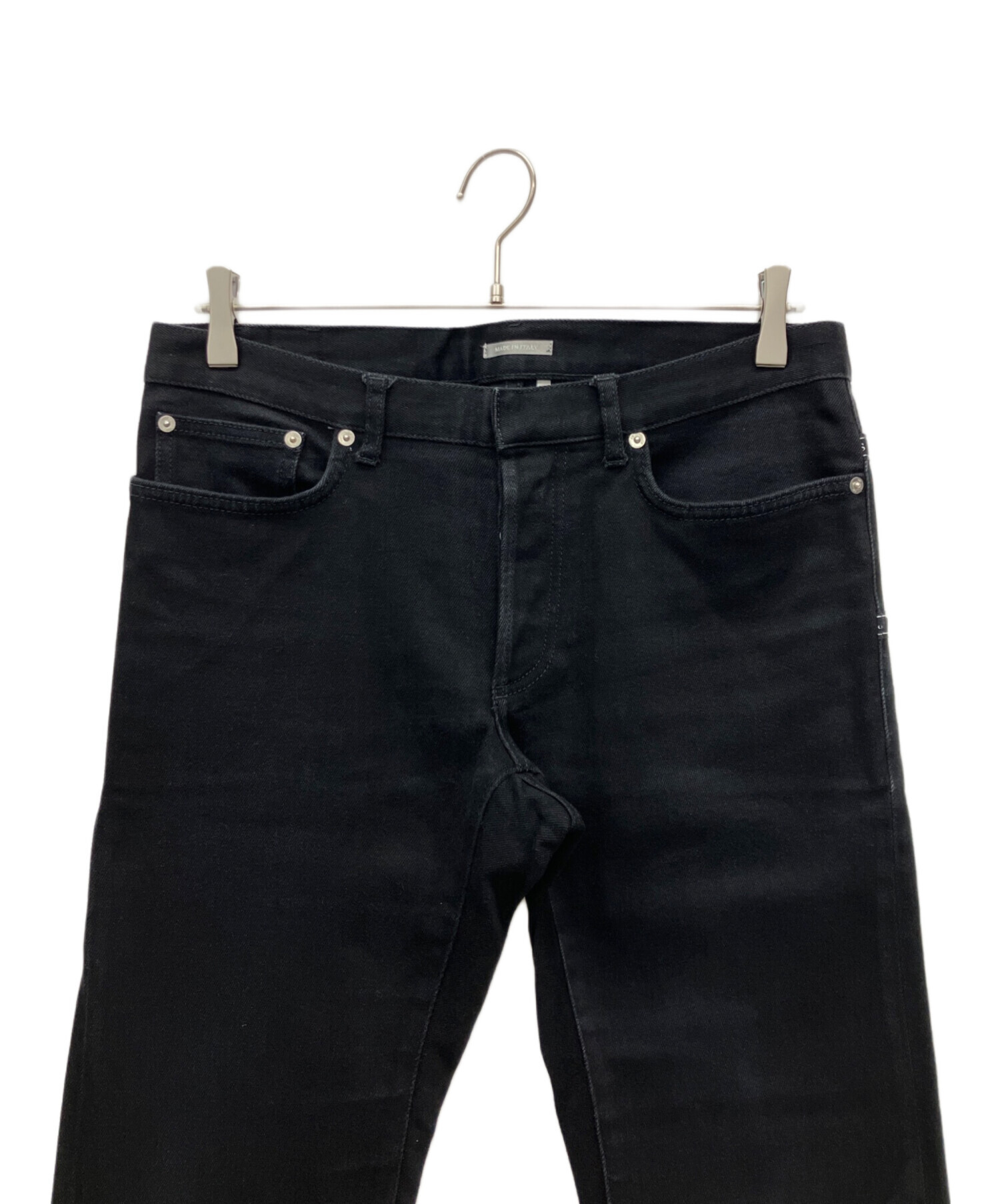 DIOR HOMME (ディオール オム) Dior ATELIER SLIM17.5 デニムパンツ ブラック サイズ:30 DIOR HOMME (ディオール オム) Dior ATELIER SLIM17.5 デニムパンツ ブラック サイズ:30