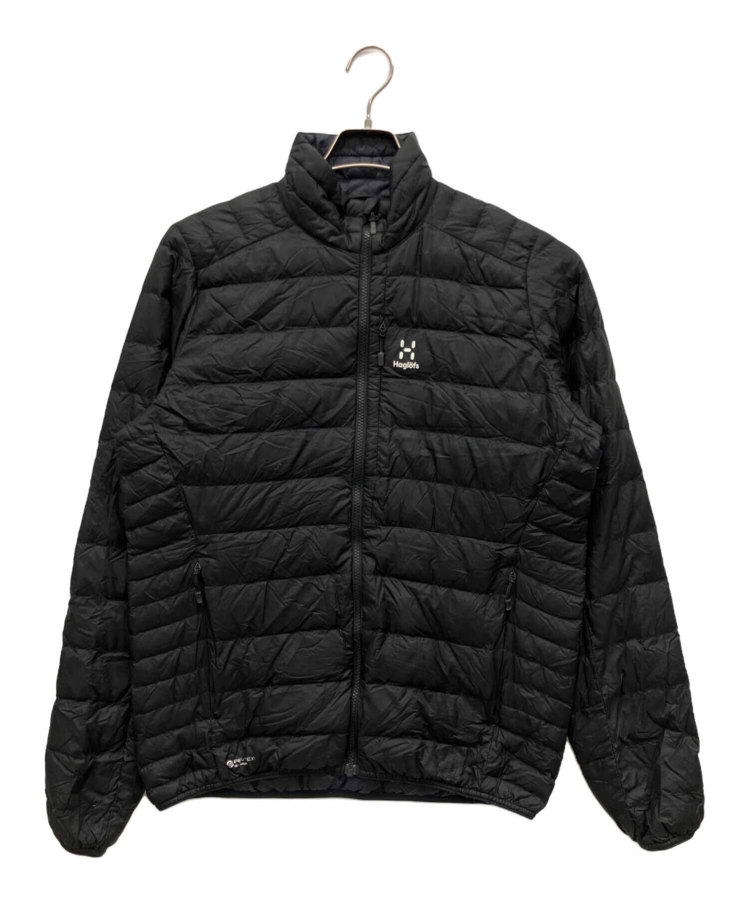 中古・古着通販】HAGLOFS (ホグロフス) ダウンジャケット ブラック 