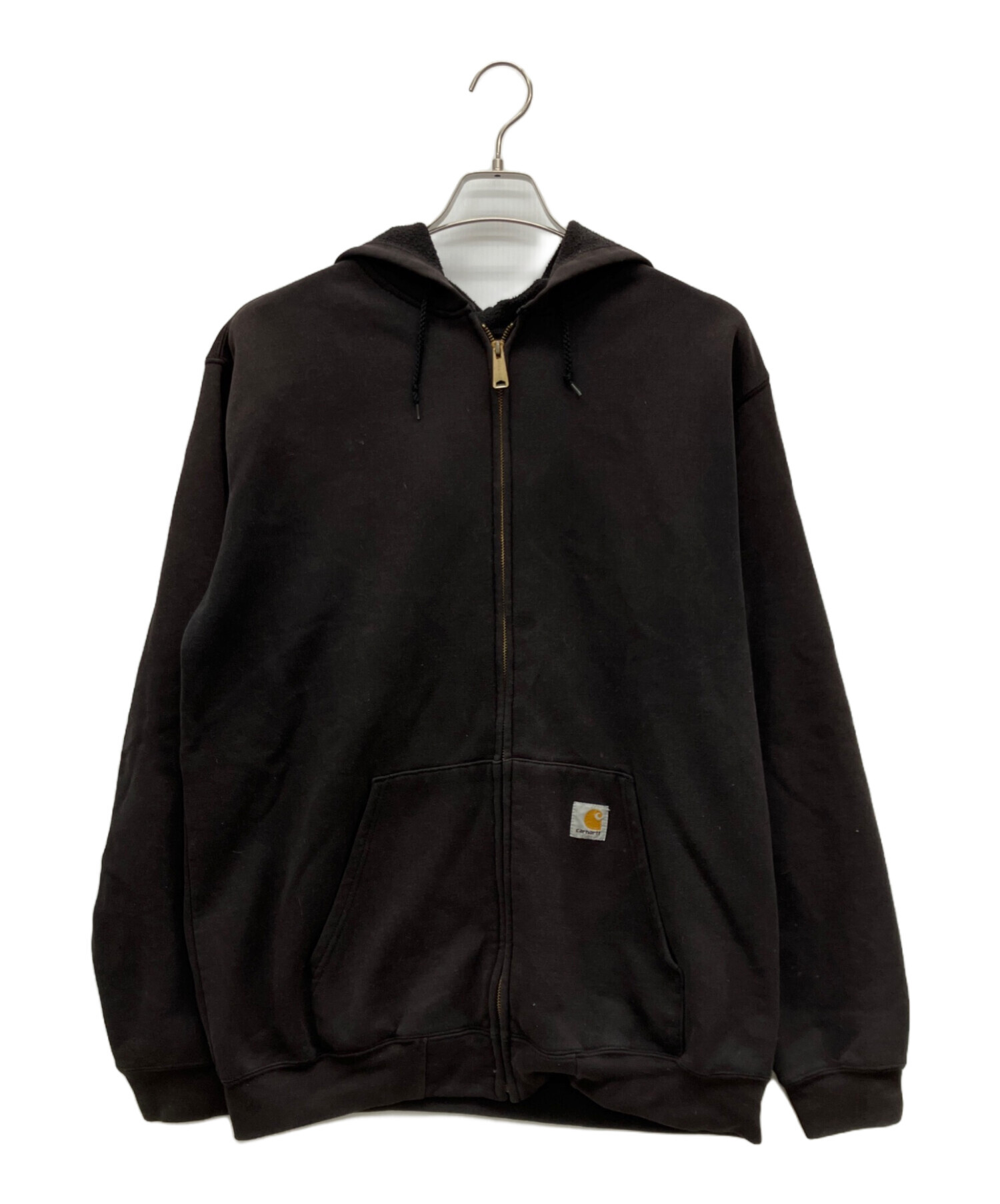 中古・古着通販】CarHartt (カーハート) ジップパーカー ブラック 