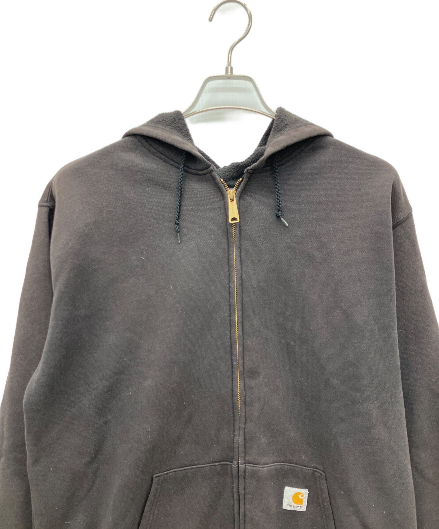 中古・古着通販】CarHartt (カーハート) ジップパーカー ブラック