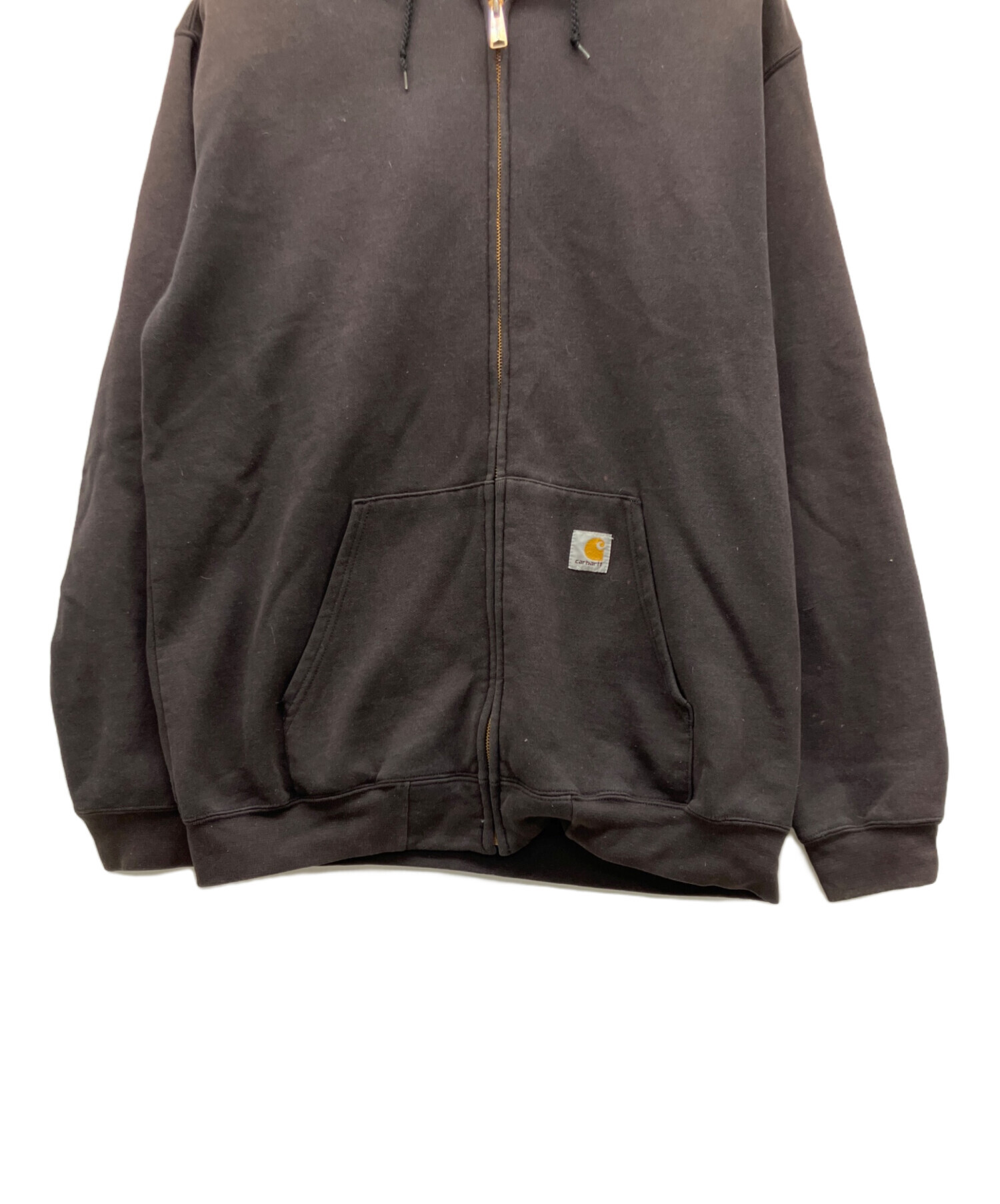 中古・古着通販】CarHartt (カーハート) ジップパーカー ブラック