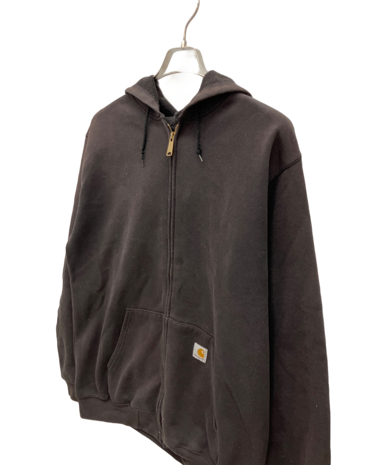 中古・古着通販】CarHartt (カーハート) ジップパーカー ブラック 
