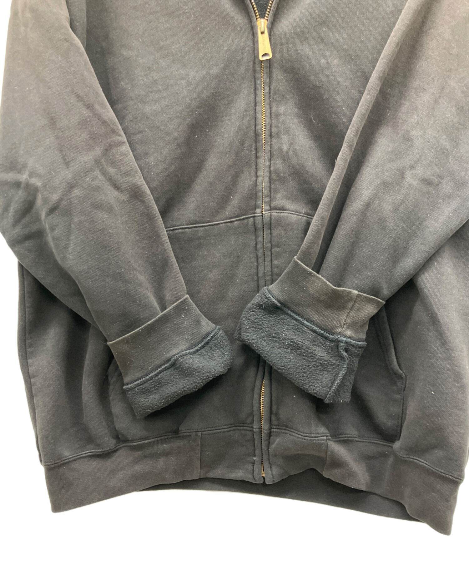 中古・古着通販】CarHartt (カーハート) ジップパーカー ブラック