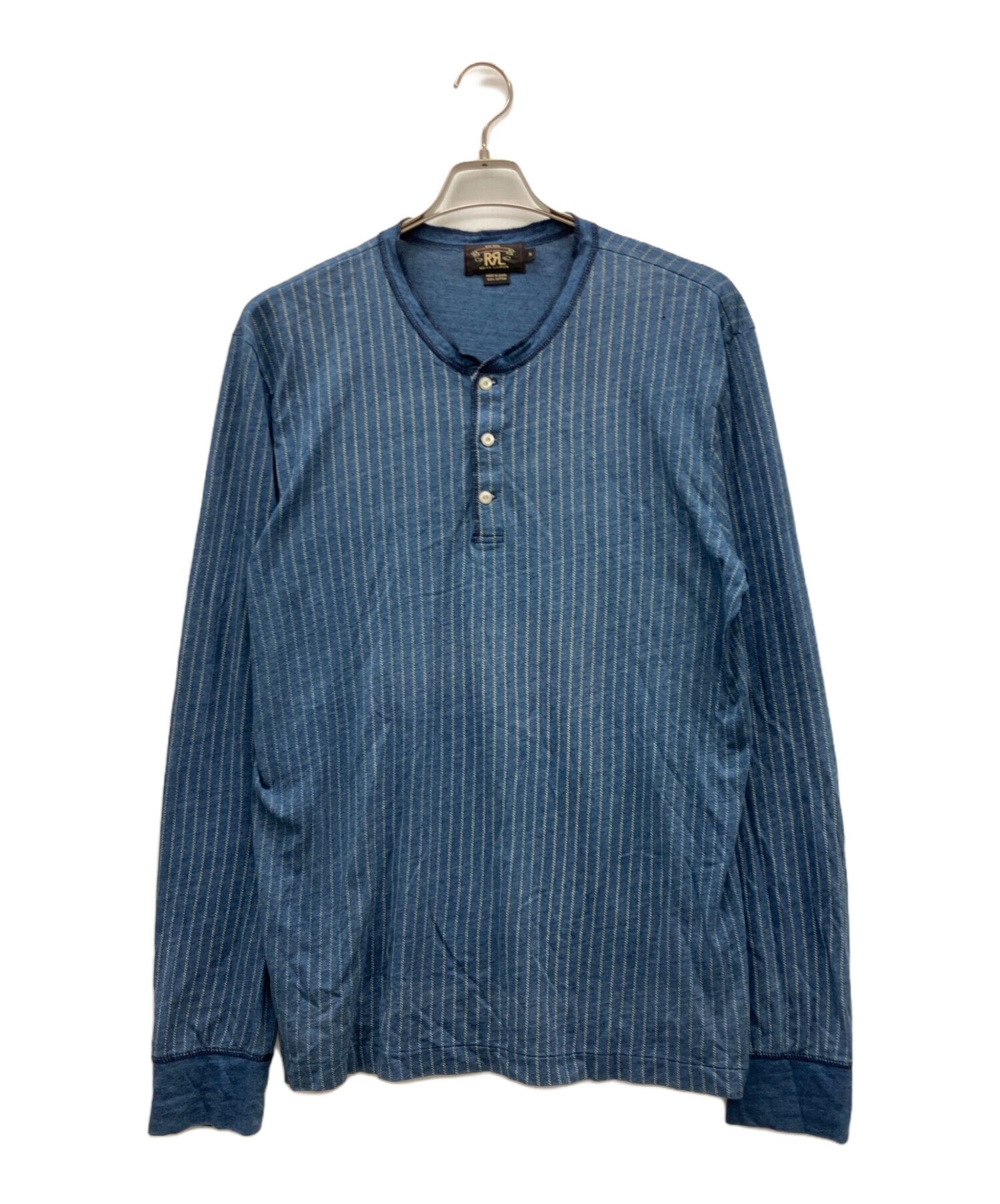 中古・古着通販】RRL (ダブルアールエル) ヘンリーネックカットソー 