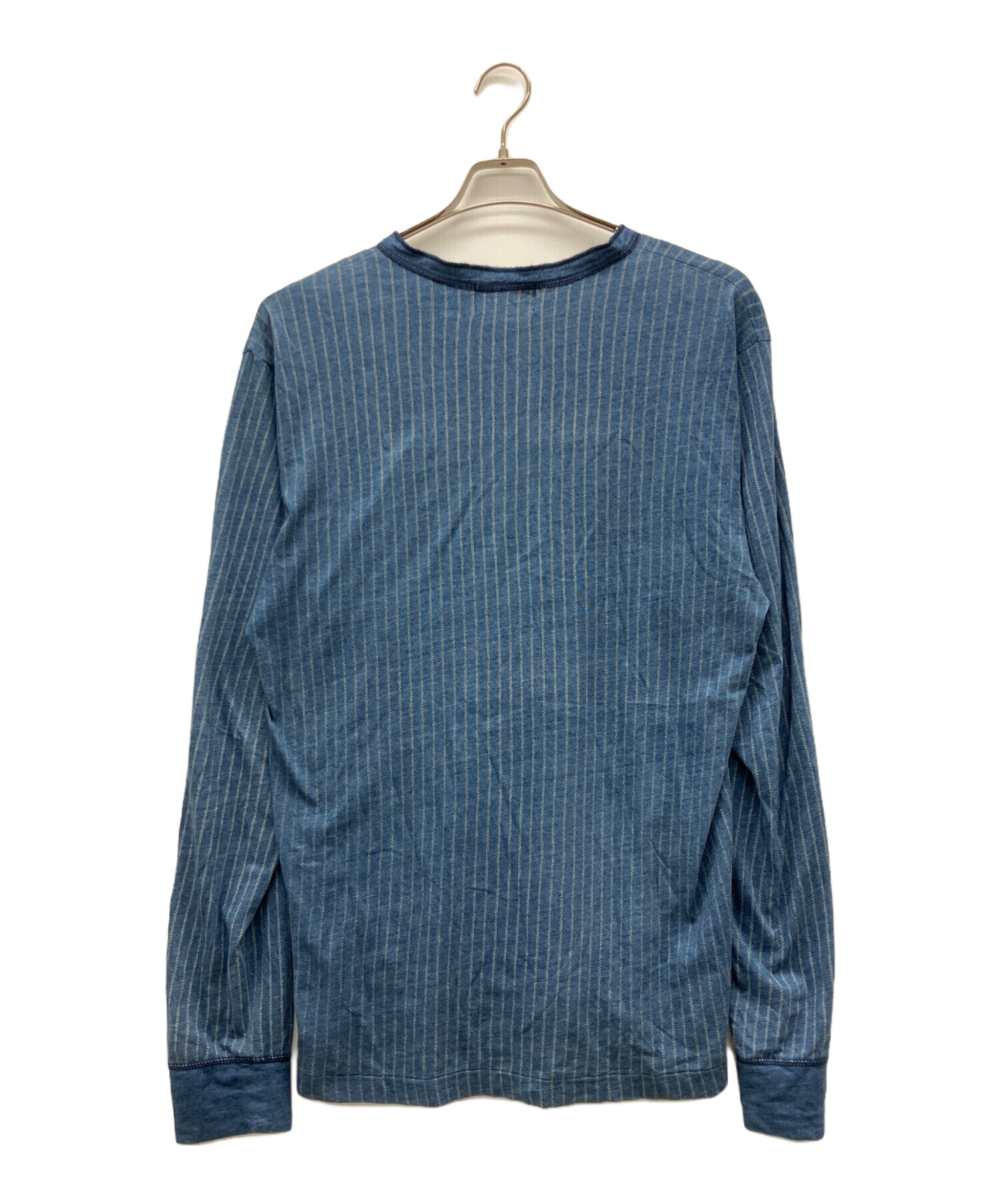 中古・古着通販】RRL (ダブルアールエル) ヘンリーネックカットソー 