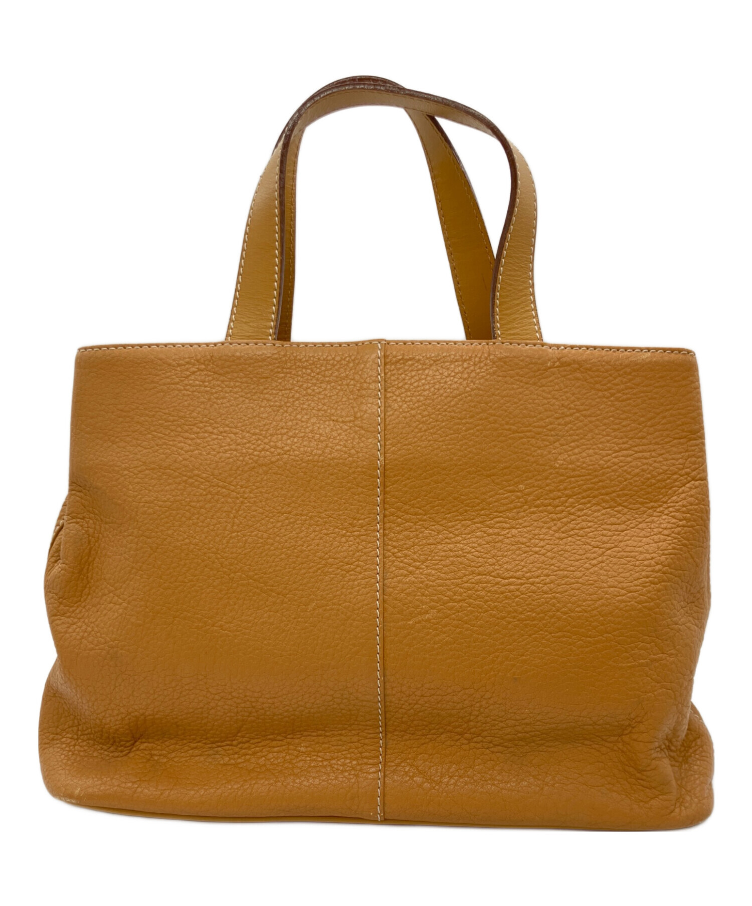 Vintage Burberrys レザーハンドバッグ キャメル ゴールド金具 中古・古着通販】Burberry's (バーバリー) ハンドバッグ キャメル