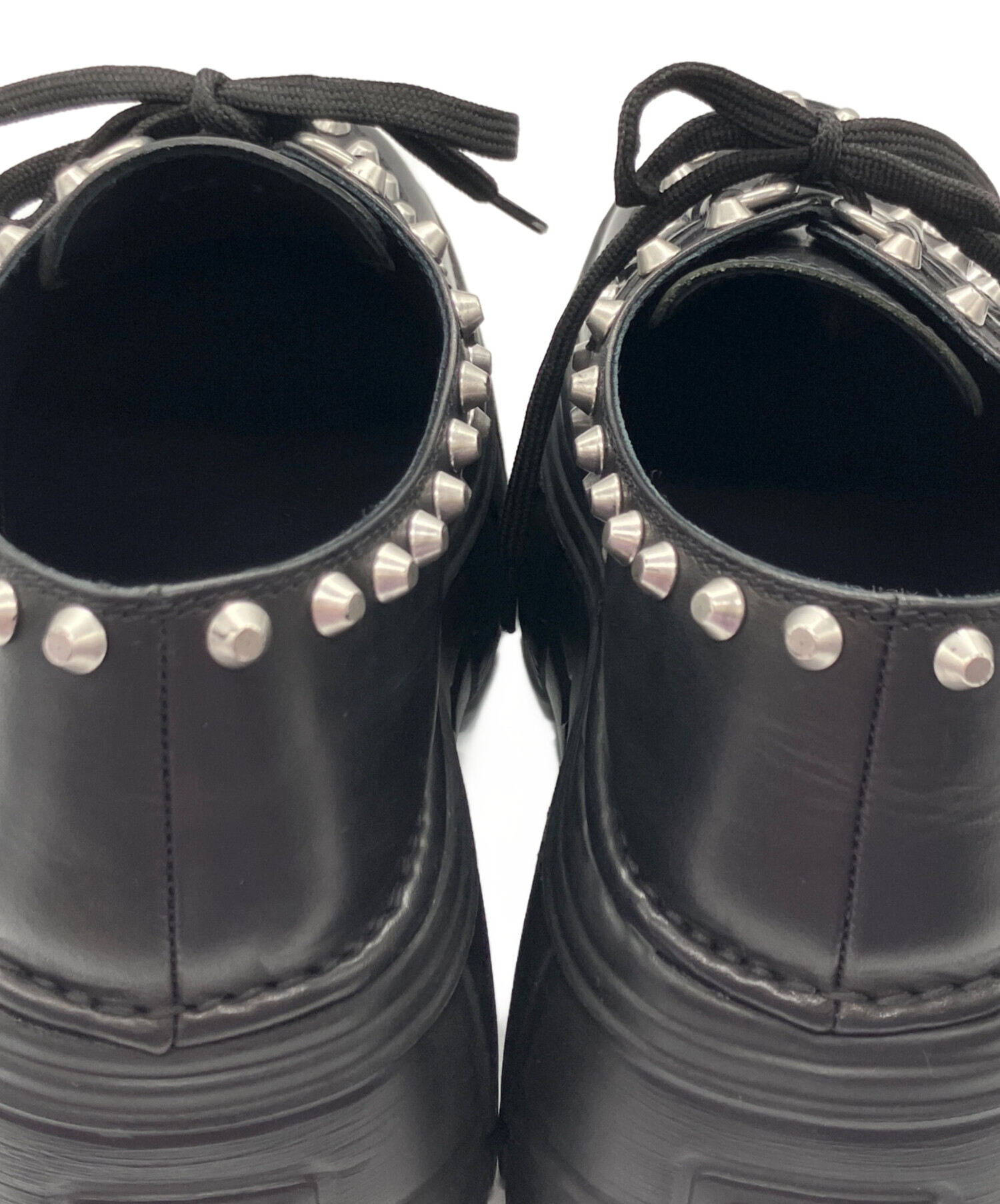 中古・古着通販】MIU MIU (ミュウミュウ) スタッズ付厚底スニーカー