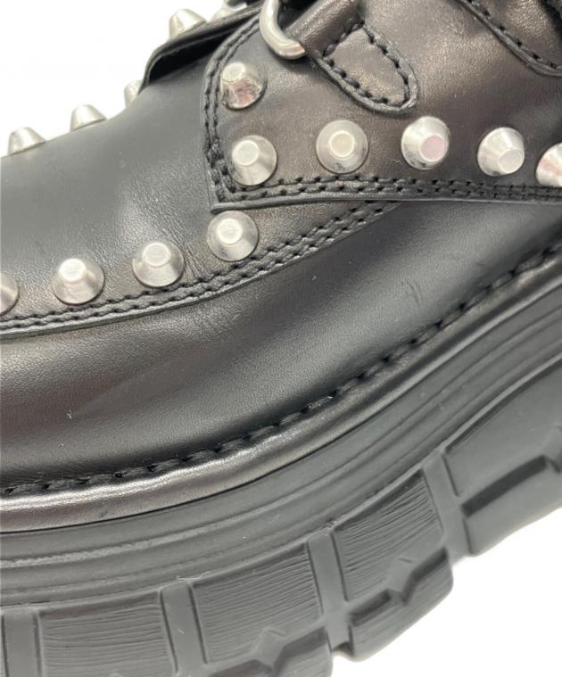 中古・古着通販】MIU MIU (ミュウミュウ) スタッズ付厚底スニーカー