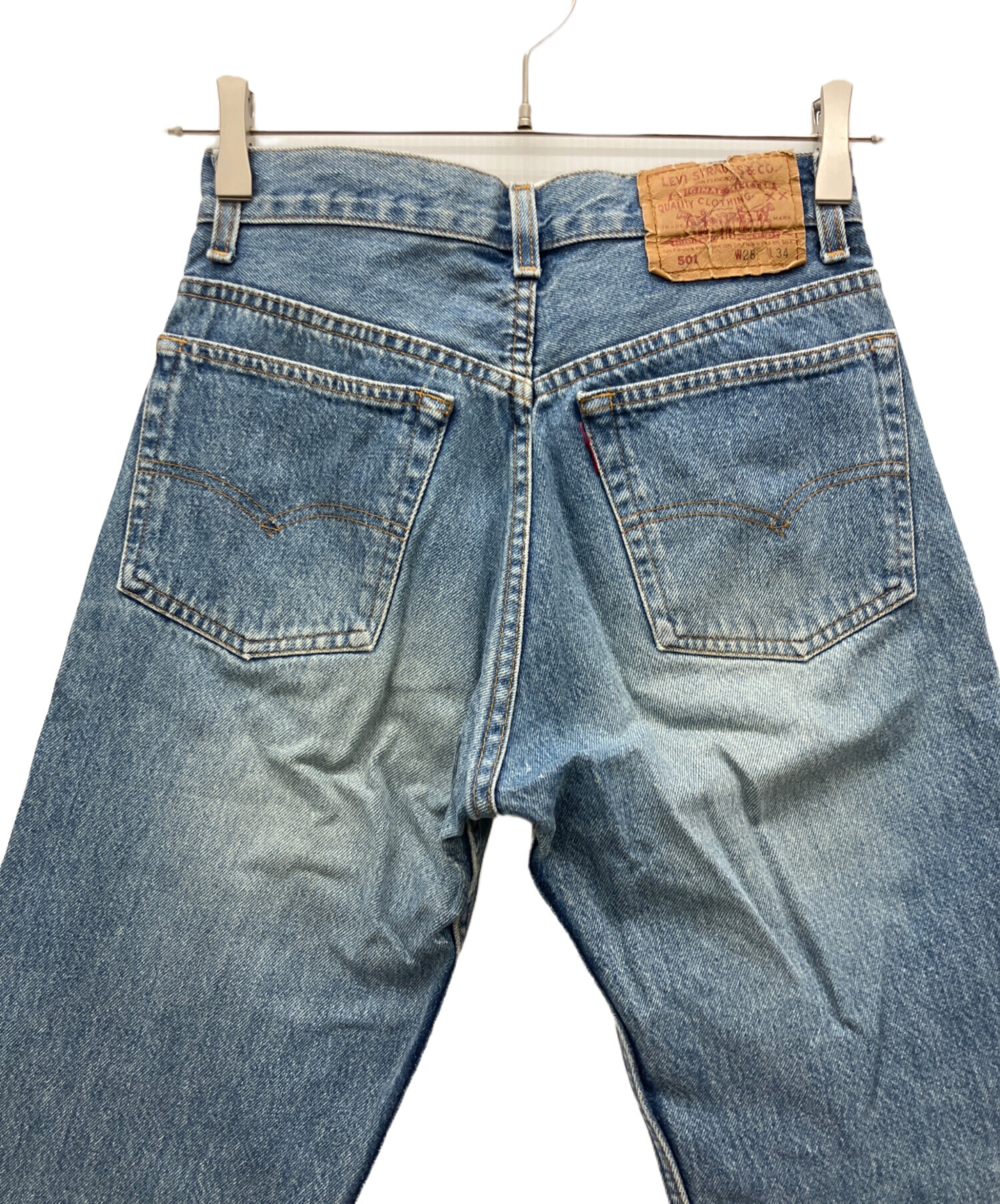 Levi's 501XX デニムパンツ W28 L34 中古・古着通販】LEVI'S (リーバイス) 501XXデニムパンツ インディゴ
