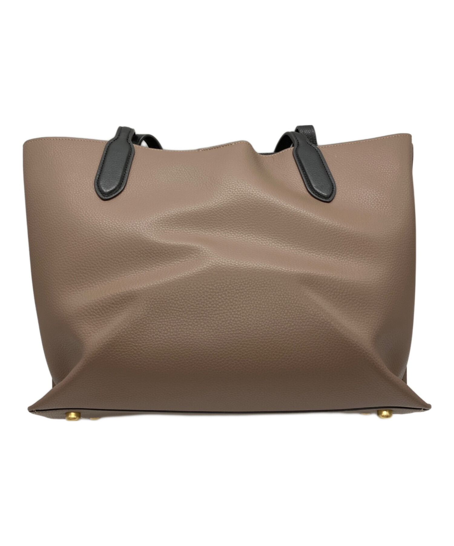 中古・古着通販】COACH (コーチ) ハンドバッグ ベージュ｜ブランド