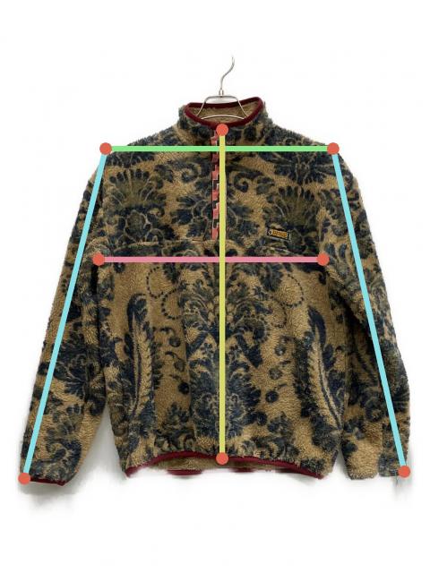 中古・古着通販】KAPITAL (キャピタル) ダマスク柄フリース スナップT