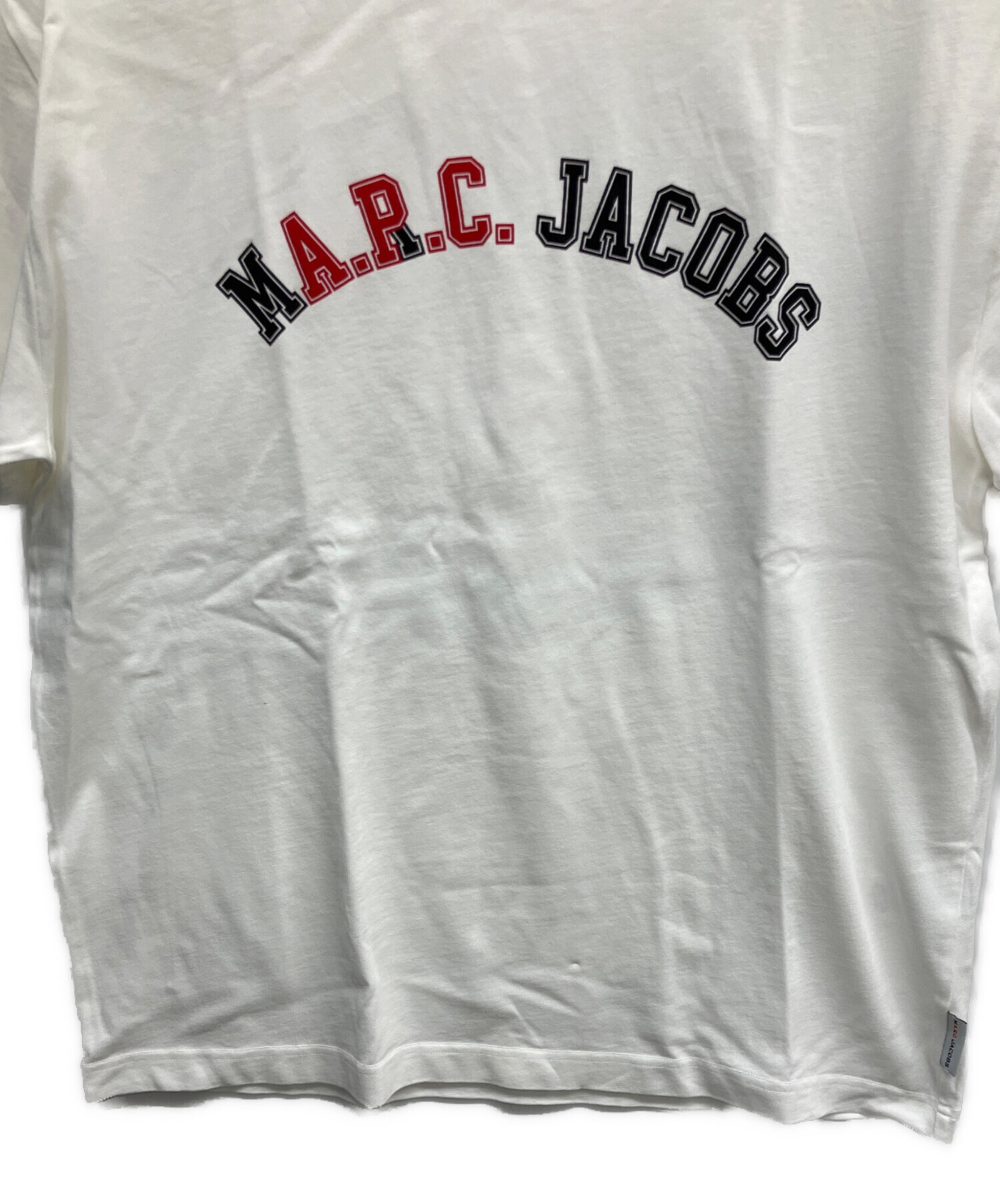 MARC JACOBS マークジェイコブス ブラウス XS 白 【古着】【中古】【送料無料】 MARC JACOBS - MARC JACOBS マークジェイコブス ブラウス XS 白 【古着