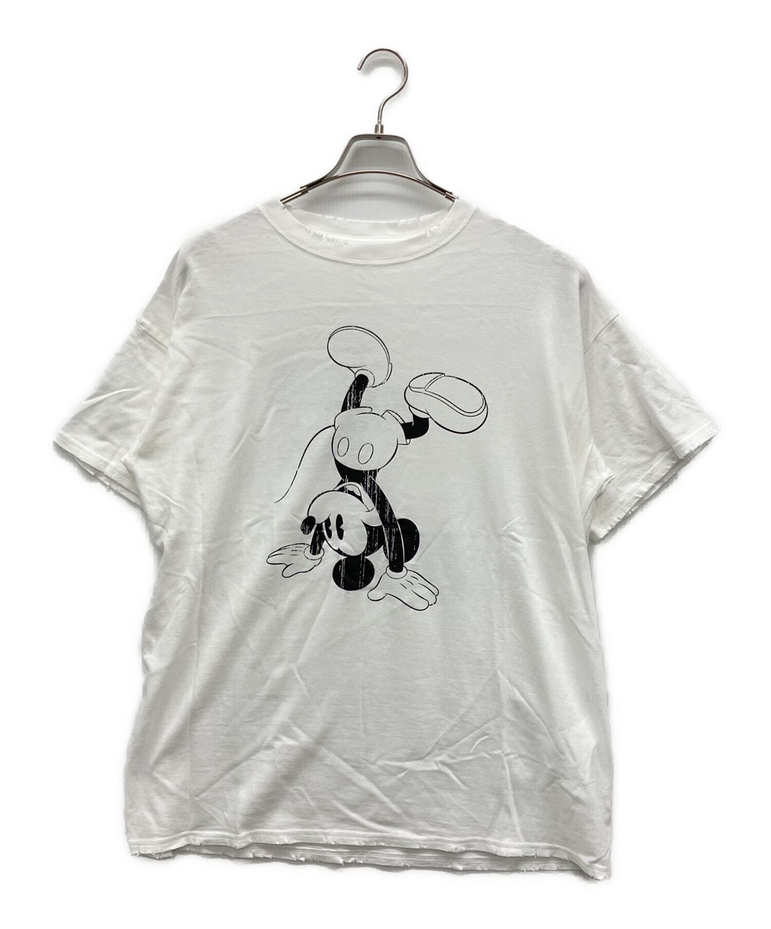 トップス MICKEY AND MINNIE DESIGN BIG TEE ameri 中古・古着通販】Ameri (アメリ) MICKEY AND MINNIE DESIGN BIG TEE
