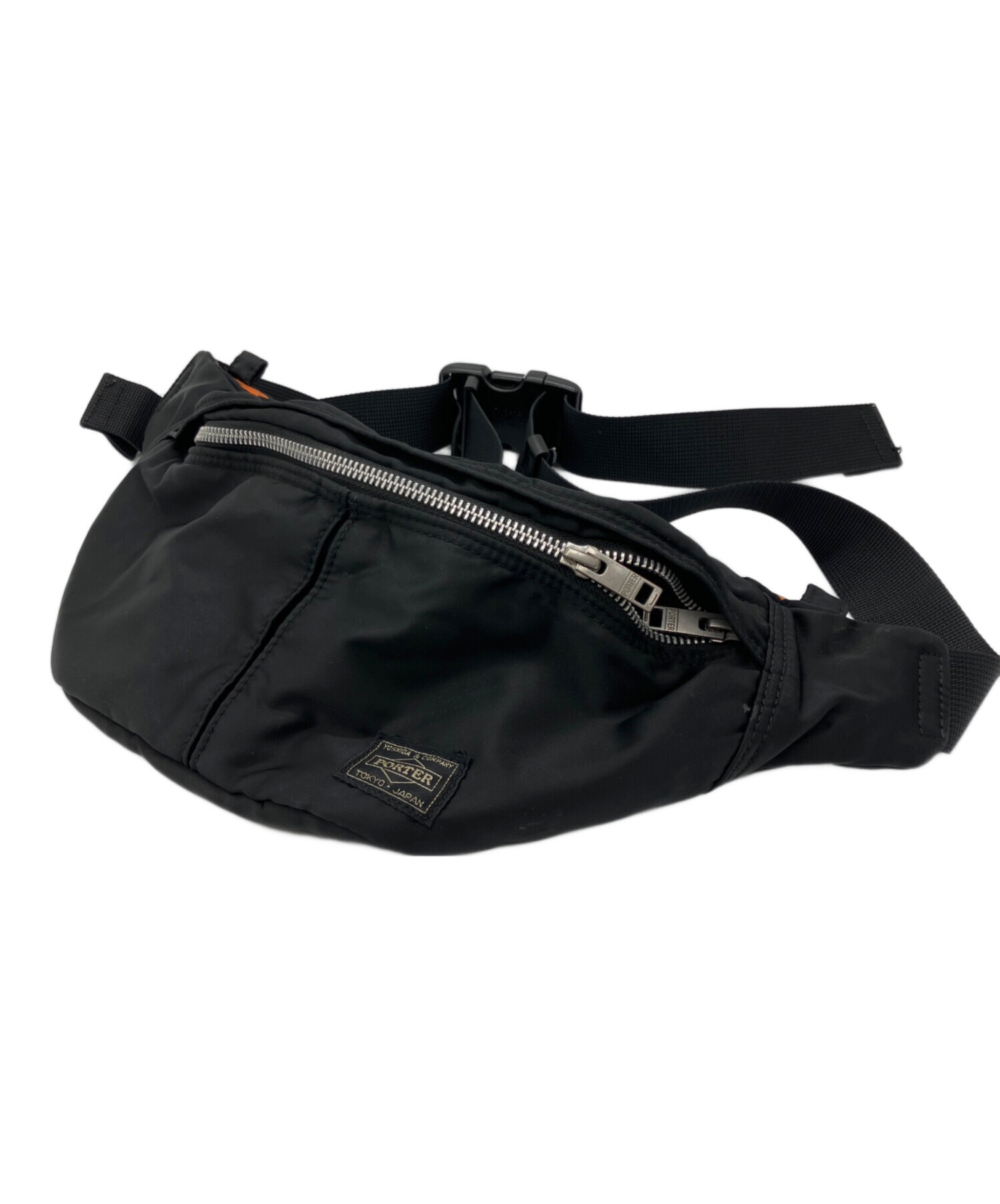 中古・古着通販】PORTER (ポーター) ウエストバッグ ブラック