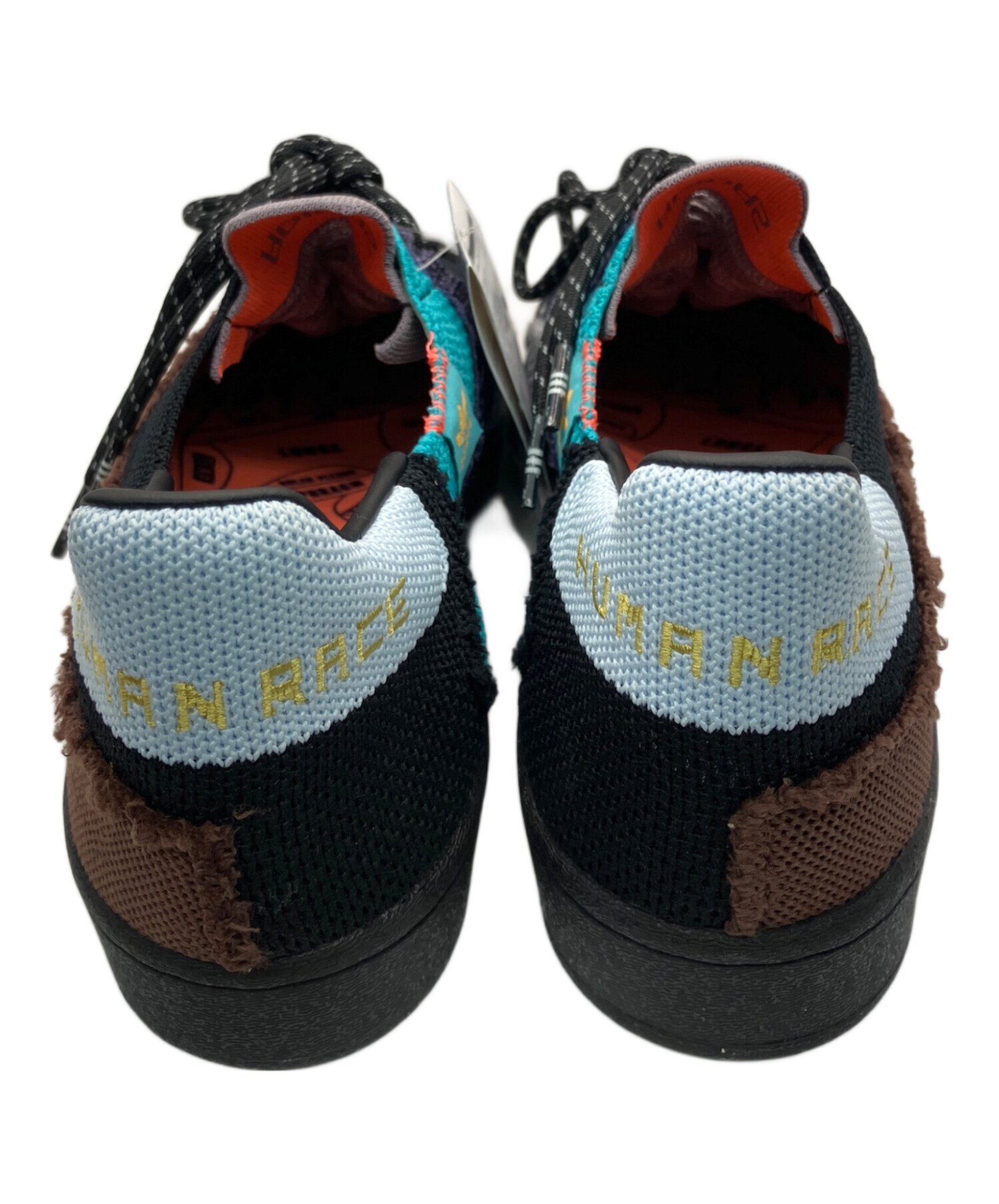 新品同様  アディダス × Pharrell Williams ファレル・ウィリアムス スニーカー シューズ サイズ27cm 黒 ブラック メンズ 古着 中古 USED 中古・古着通販】adidas (アディダス) PHARRELL WILLIAMS (ファレル