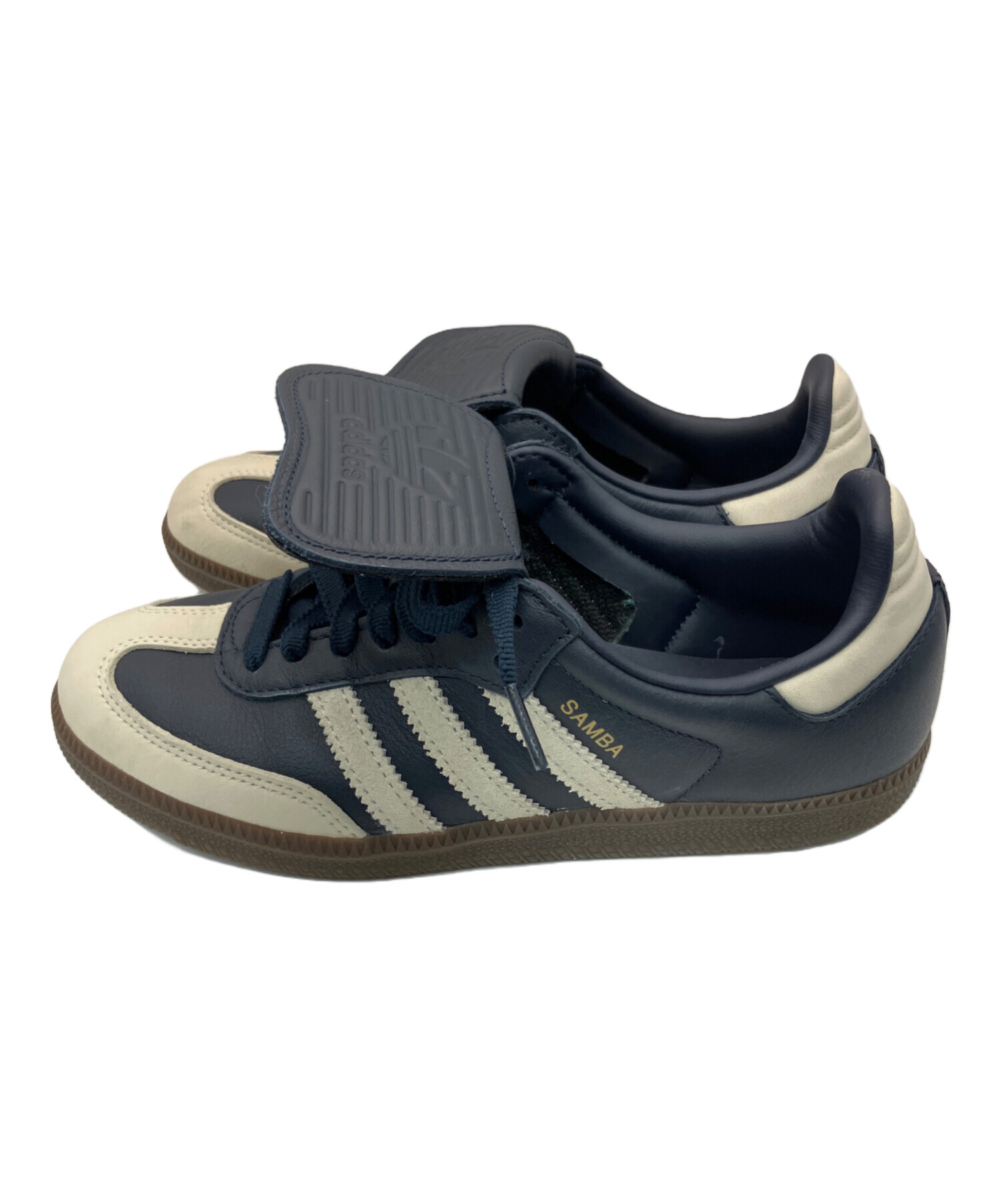 さんば様 中古・古着通販】adidas (アディダス) サンバ LT ネイビー サイズ:23.5